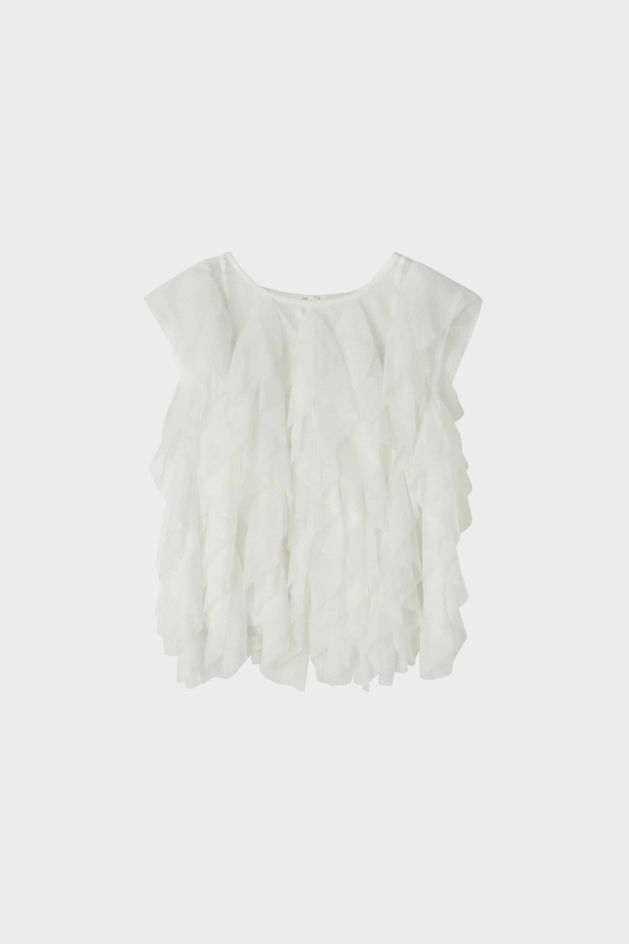 トップス THETOE Ifestou Frill Top Ifestou Frill Top – THE TOÉ