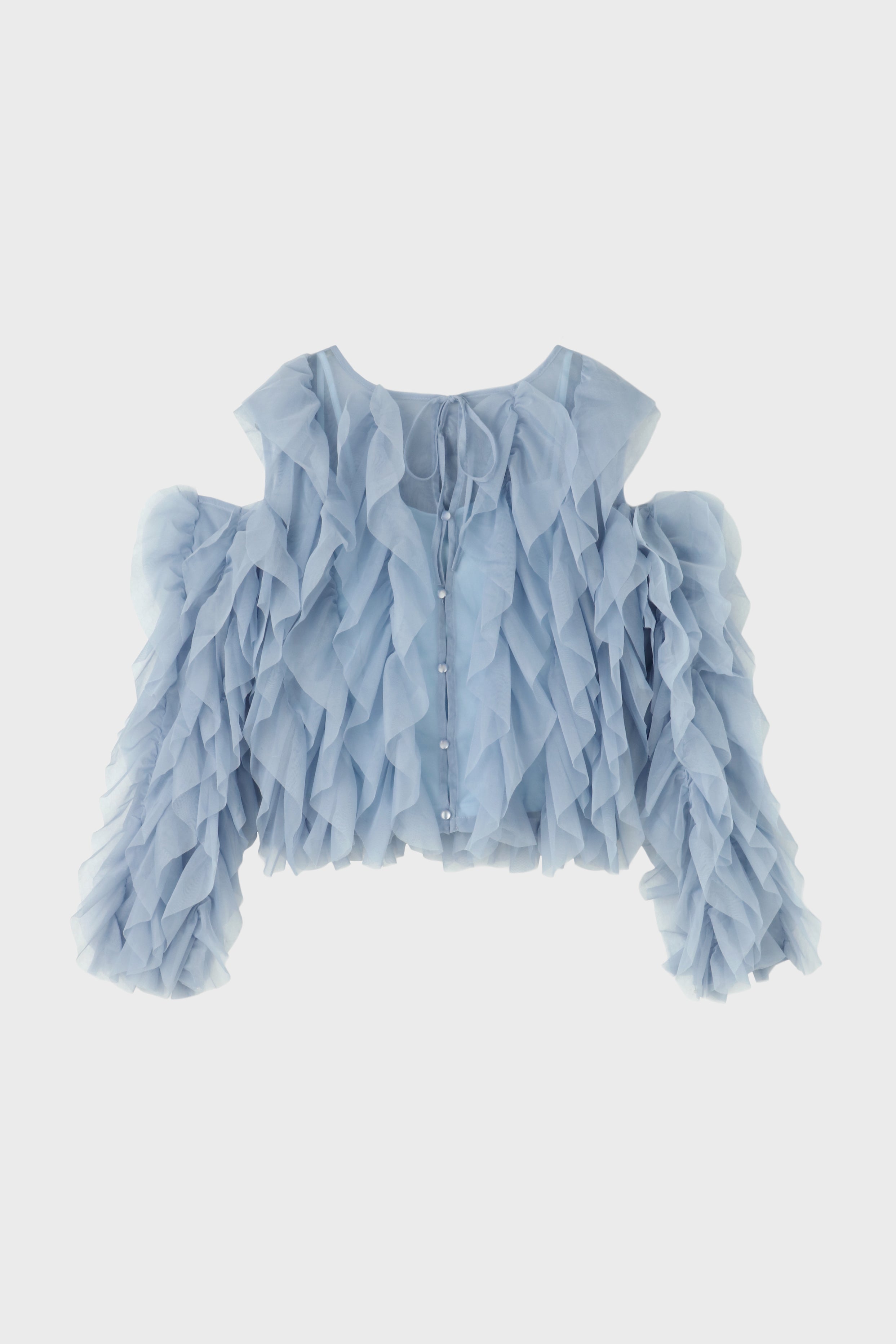 トップス THETOE Ifestou Frill Top Ifestou Frill Top – THE TOÉ
