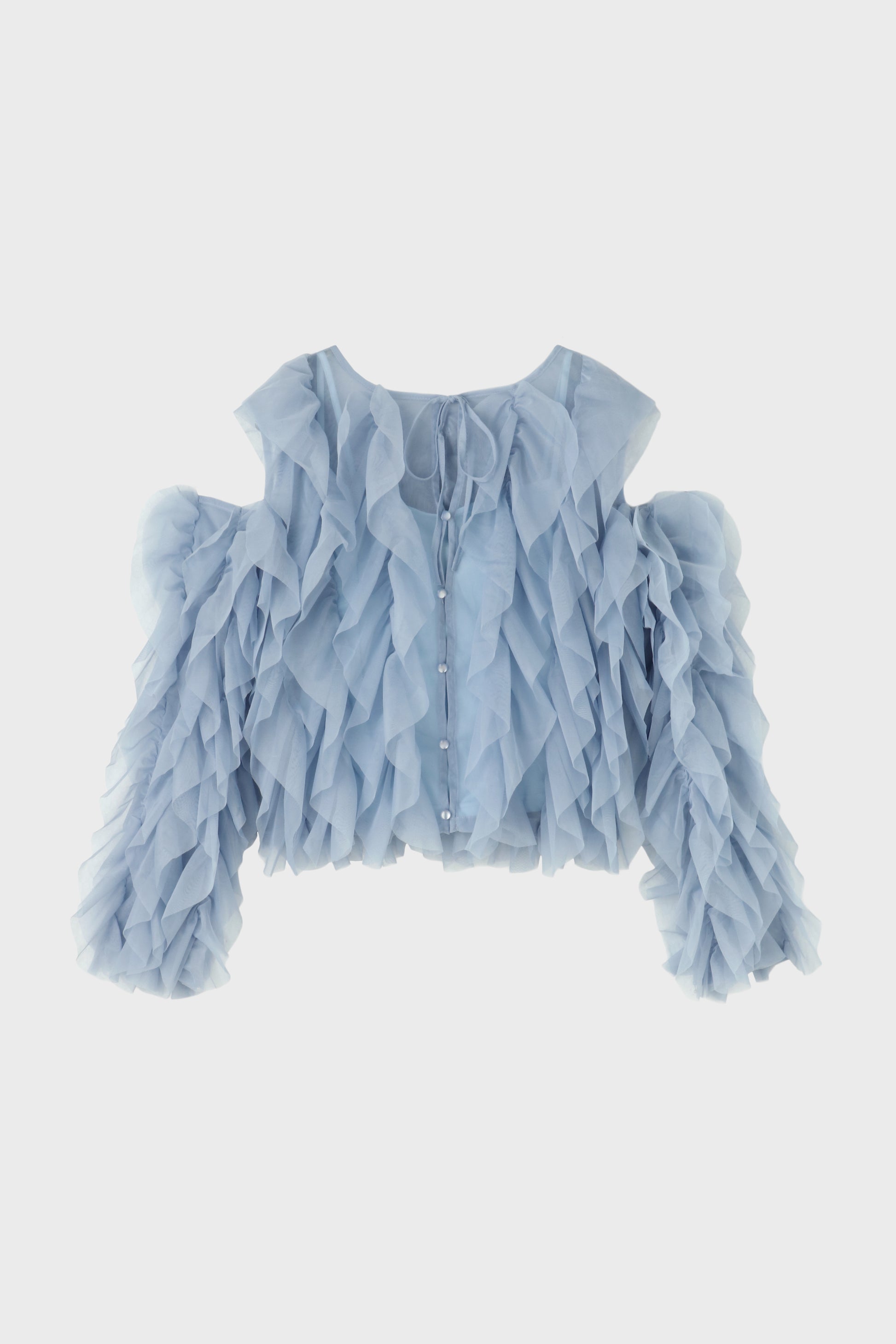 Gardenia Tulle Frill Tops