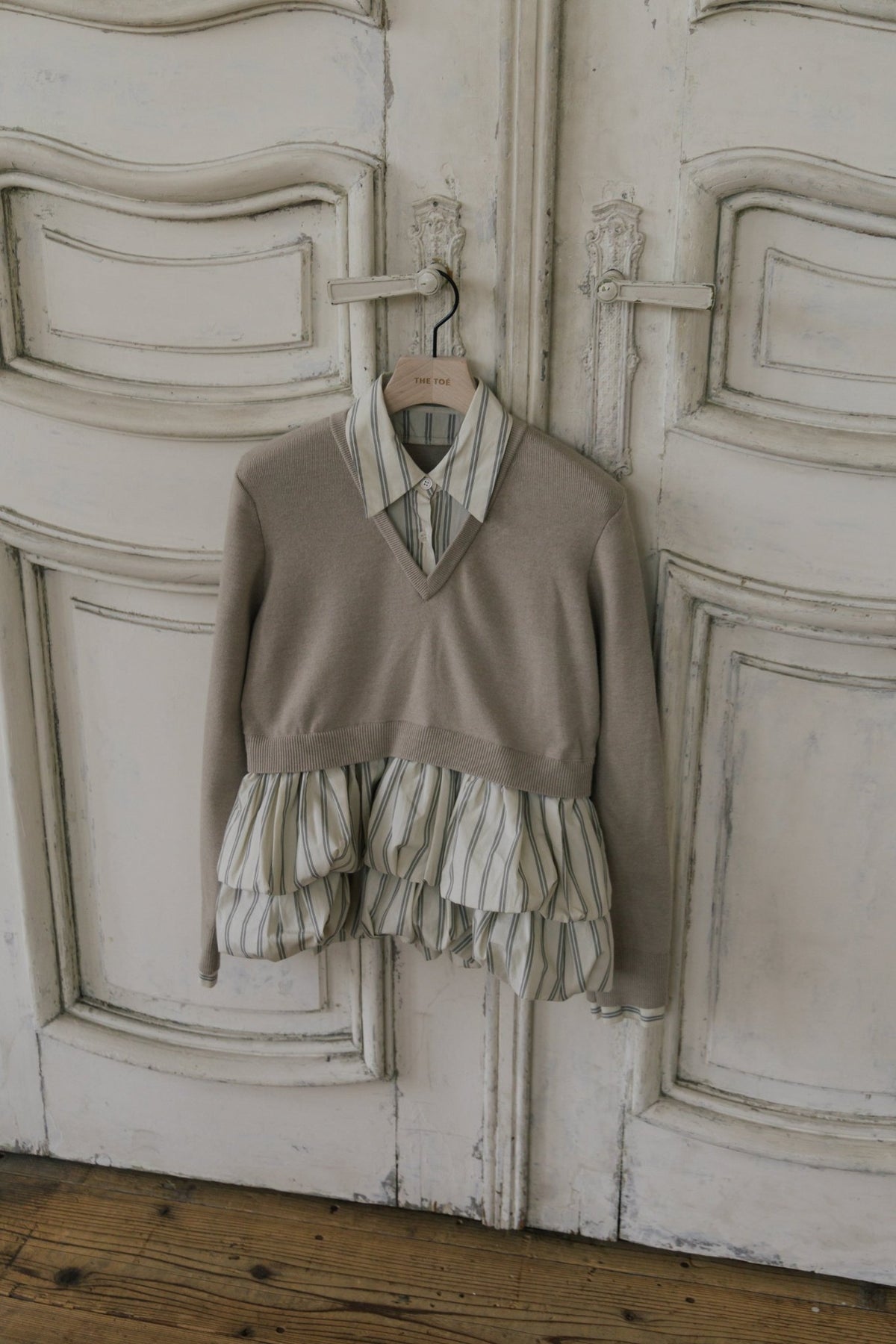 Afsluit Peplum Top
