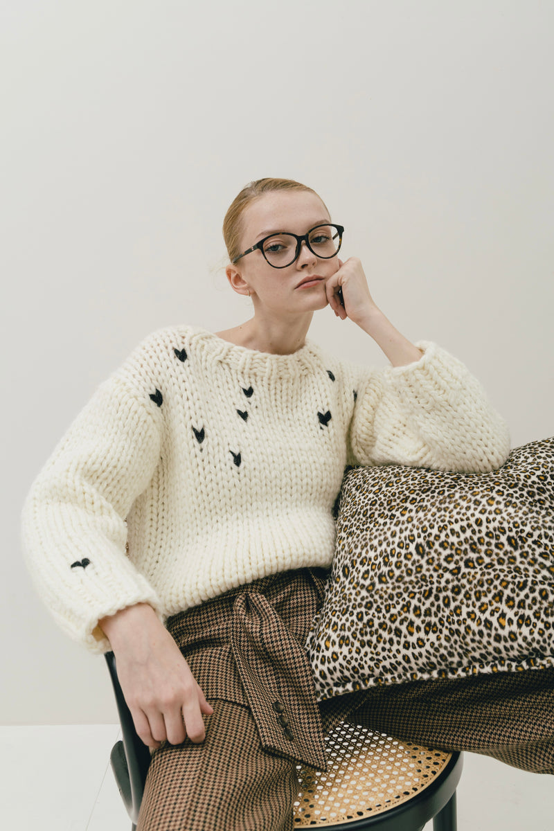 Notting-Hill Heart Knit