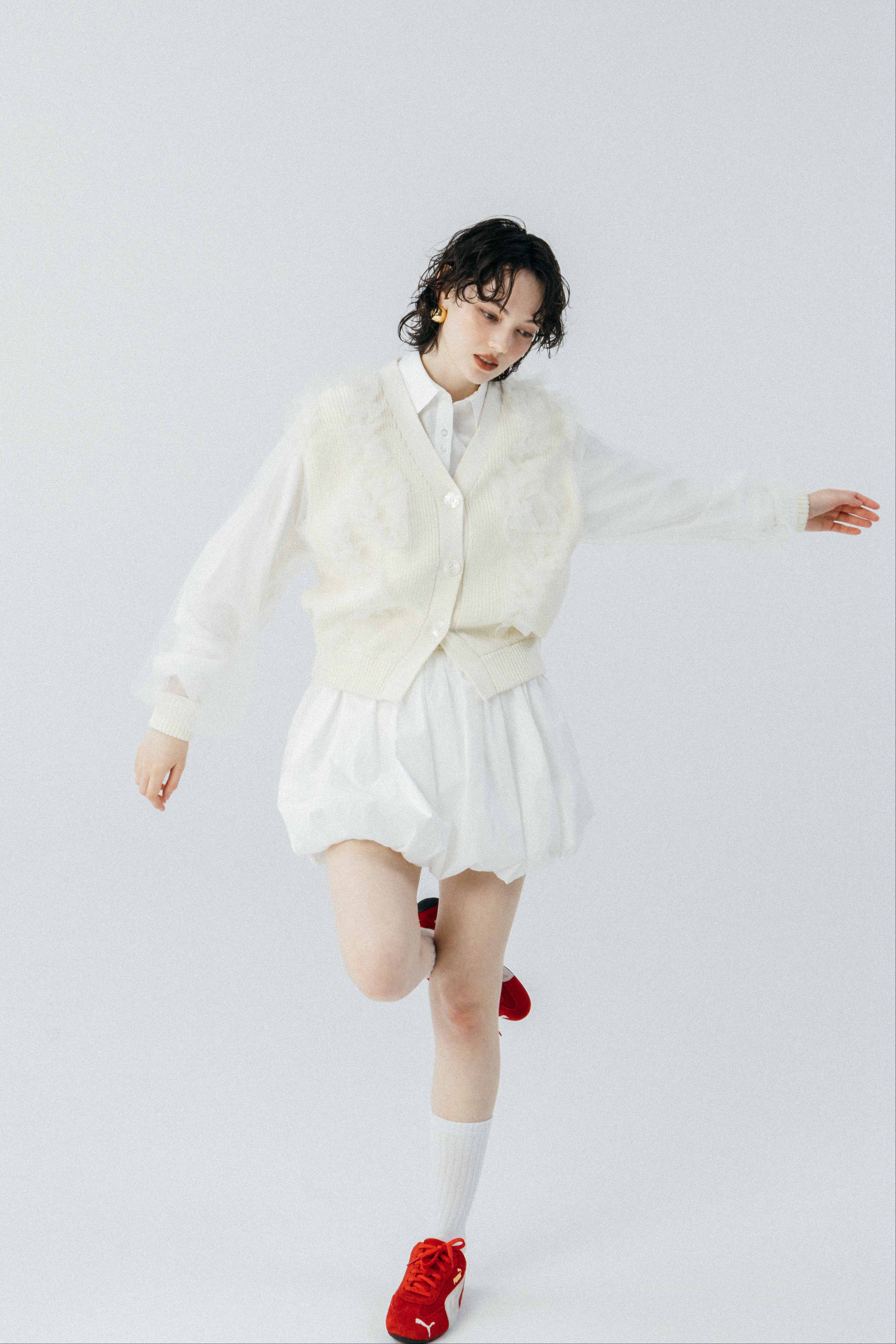 Corfu Tulle Cardigan