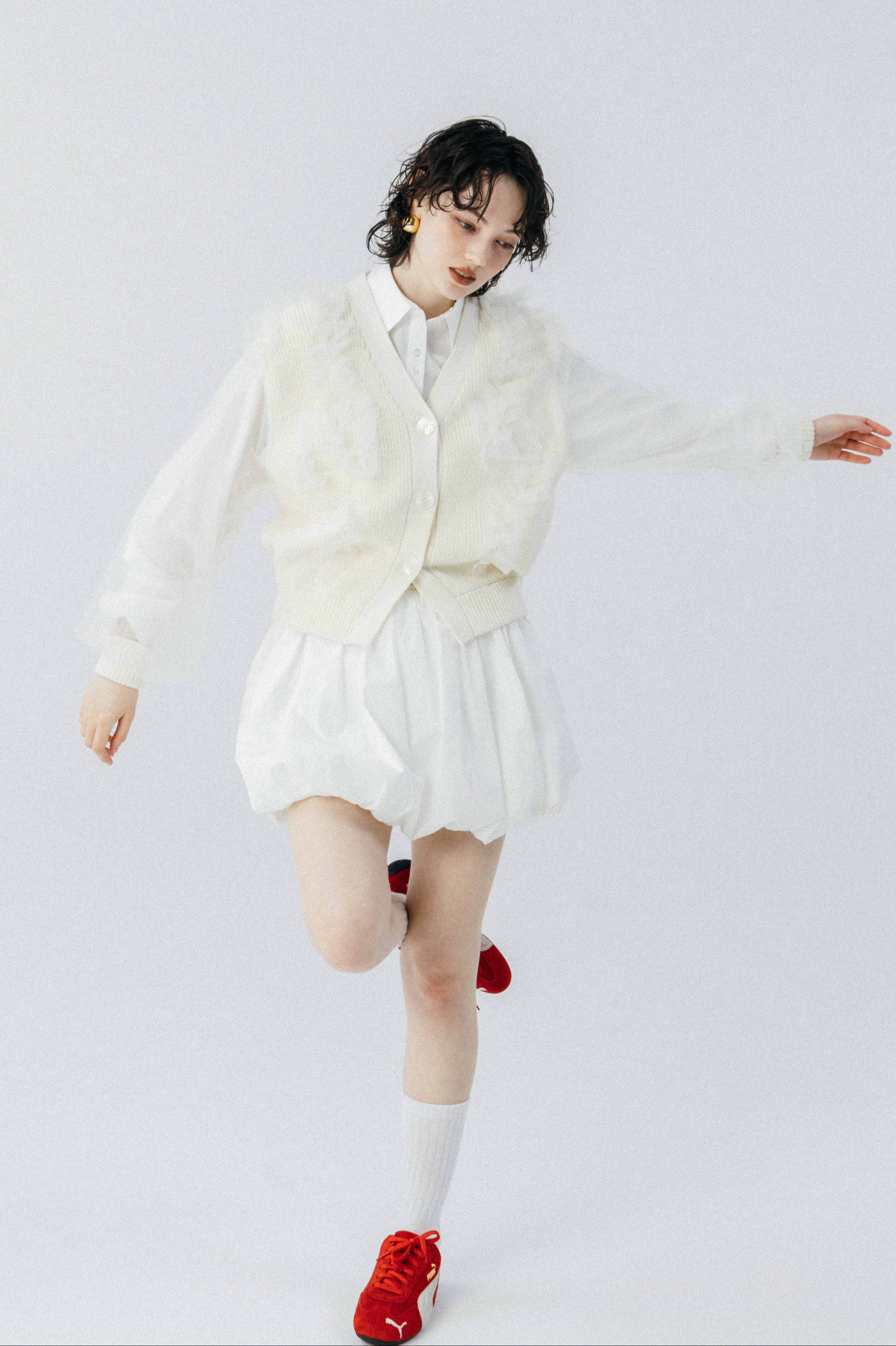 Corfu Tulle Cardigan
