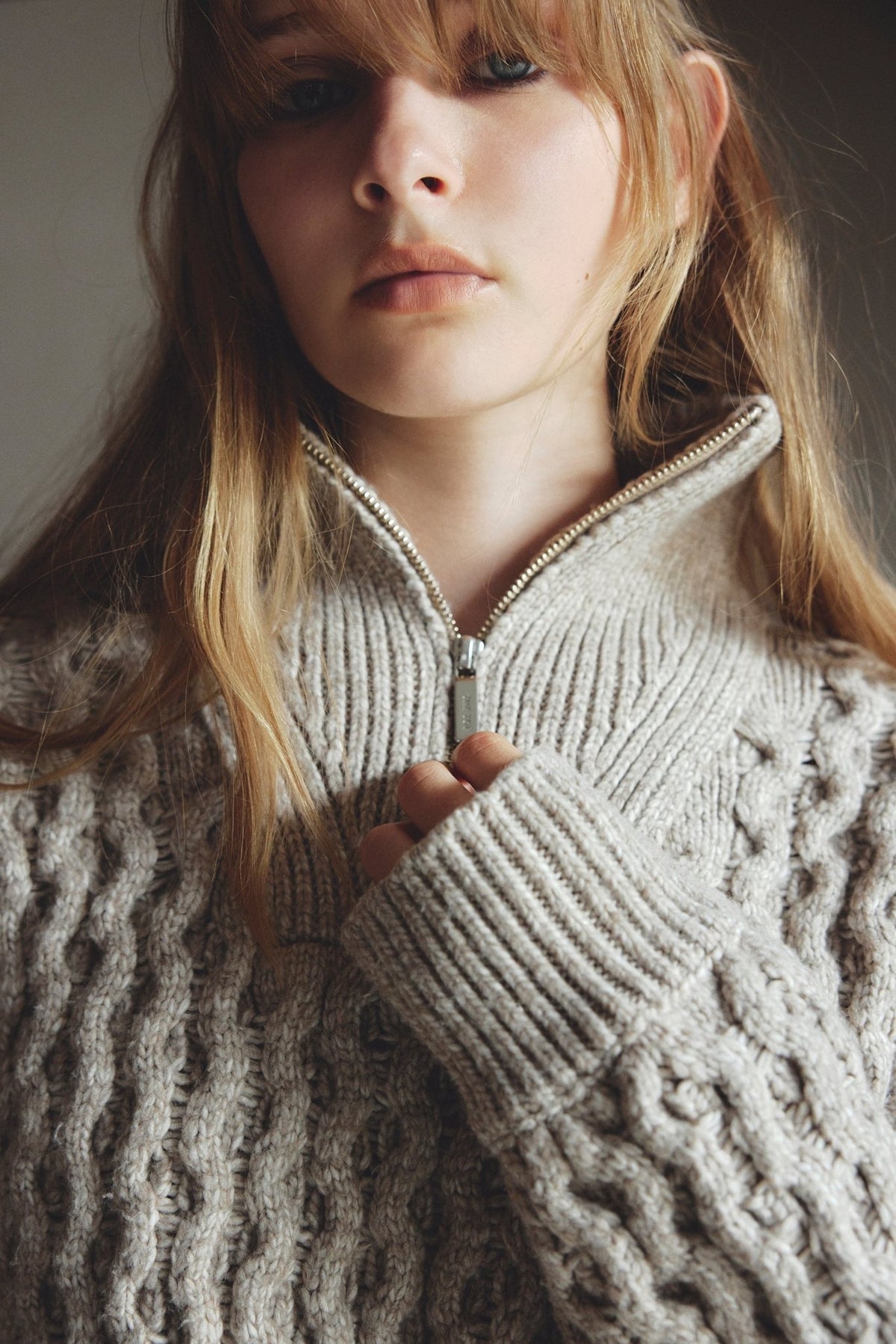 Schilder Zip Knit
