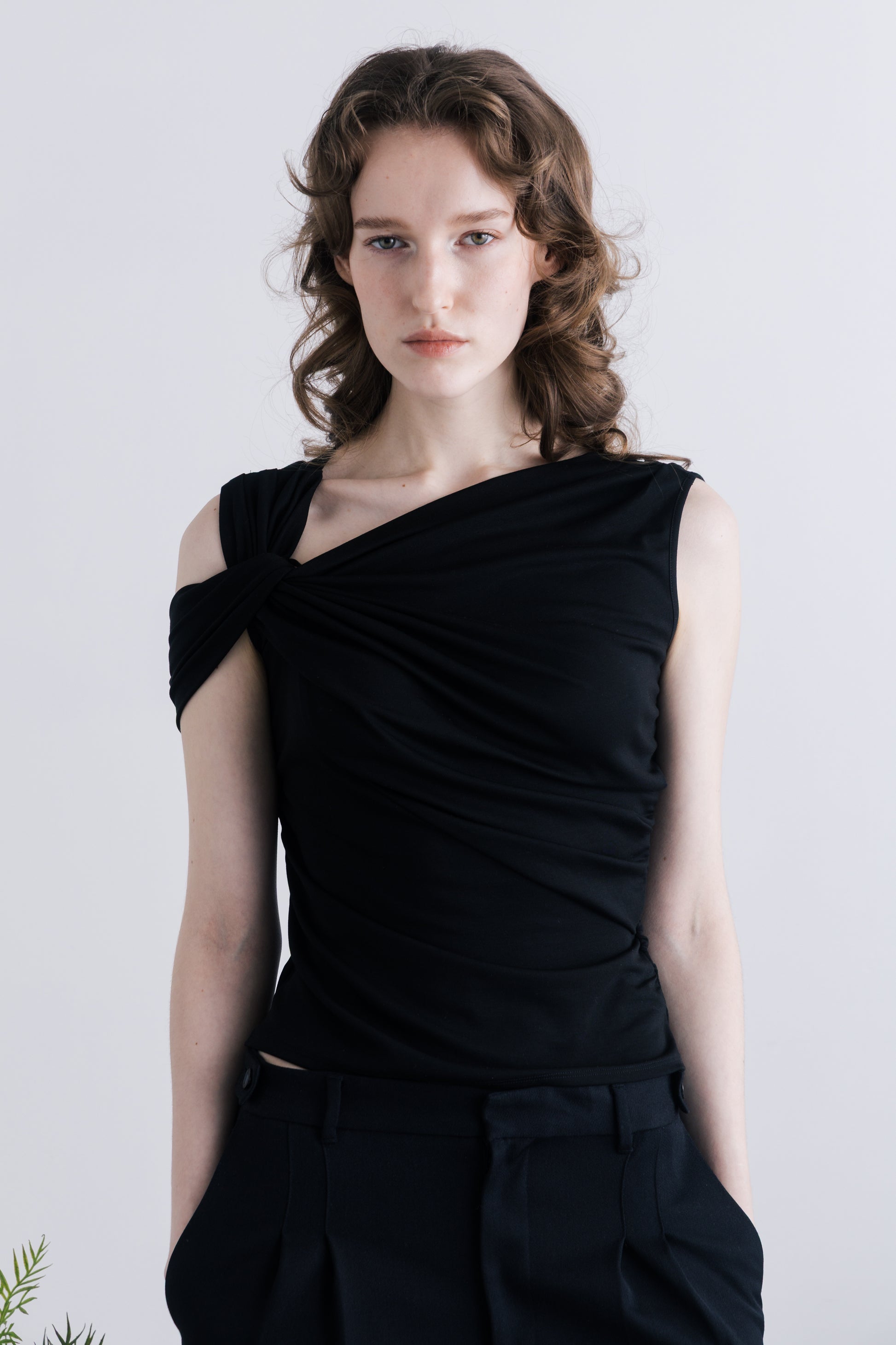 Clercq Knot Twist Top
