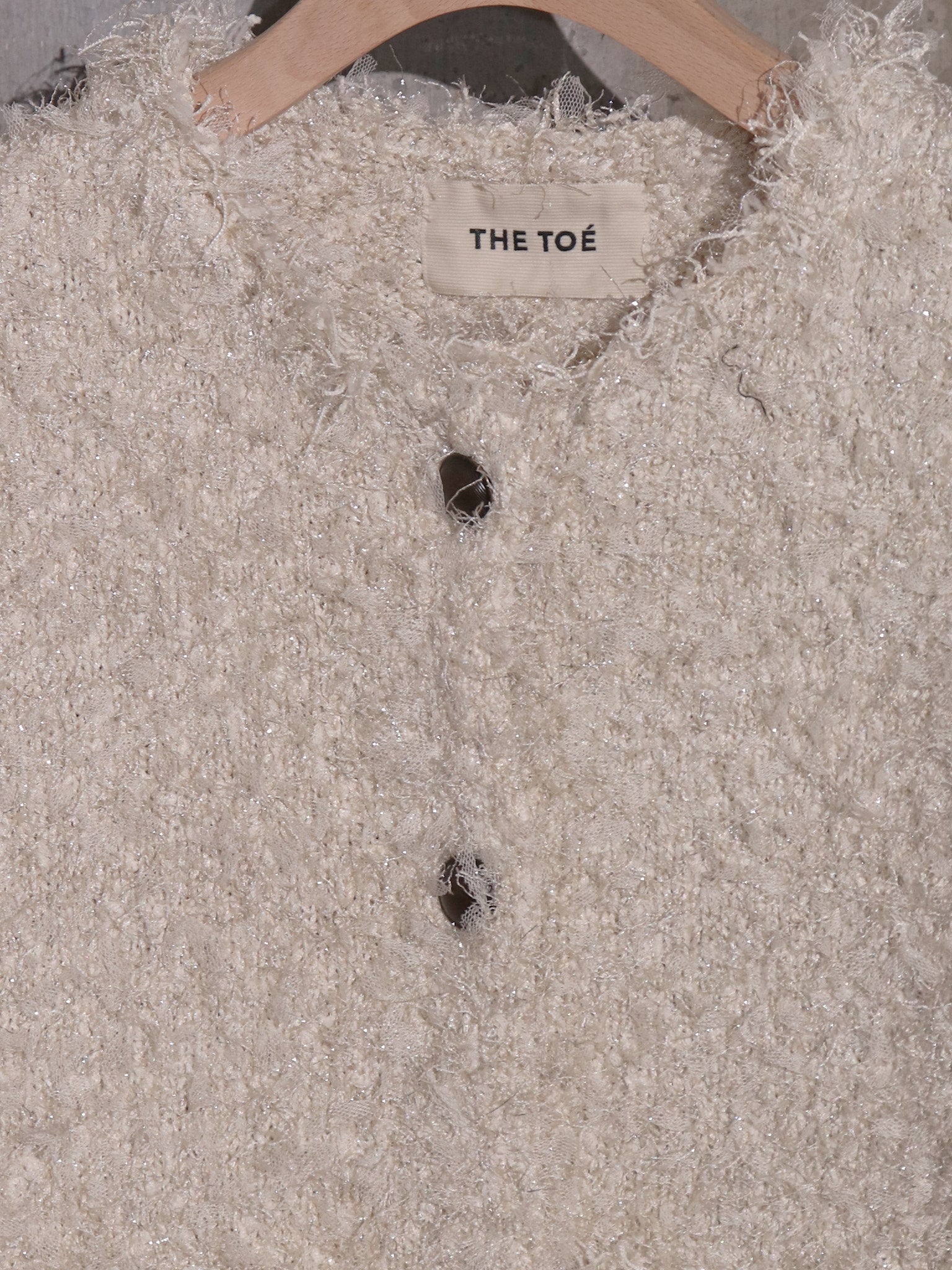 Fifth Avenue short sleeve tweed jacket – THE TOÉ