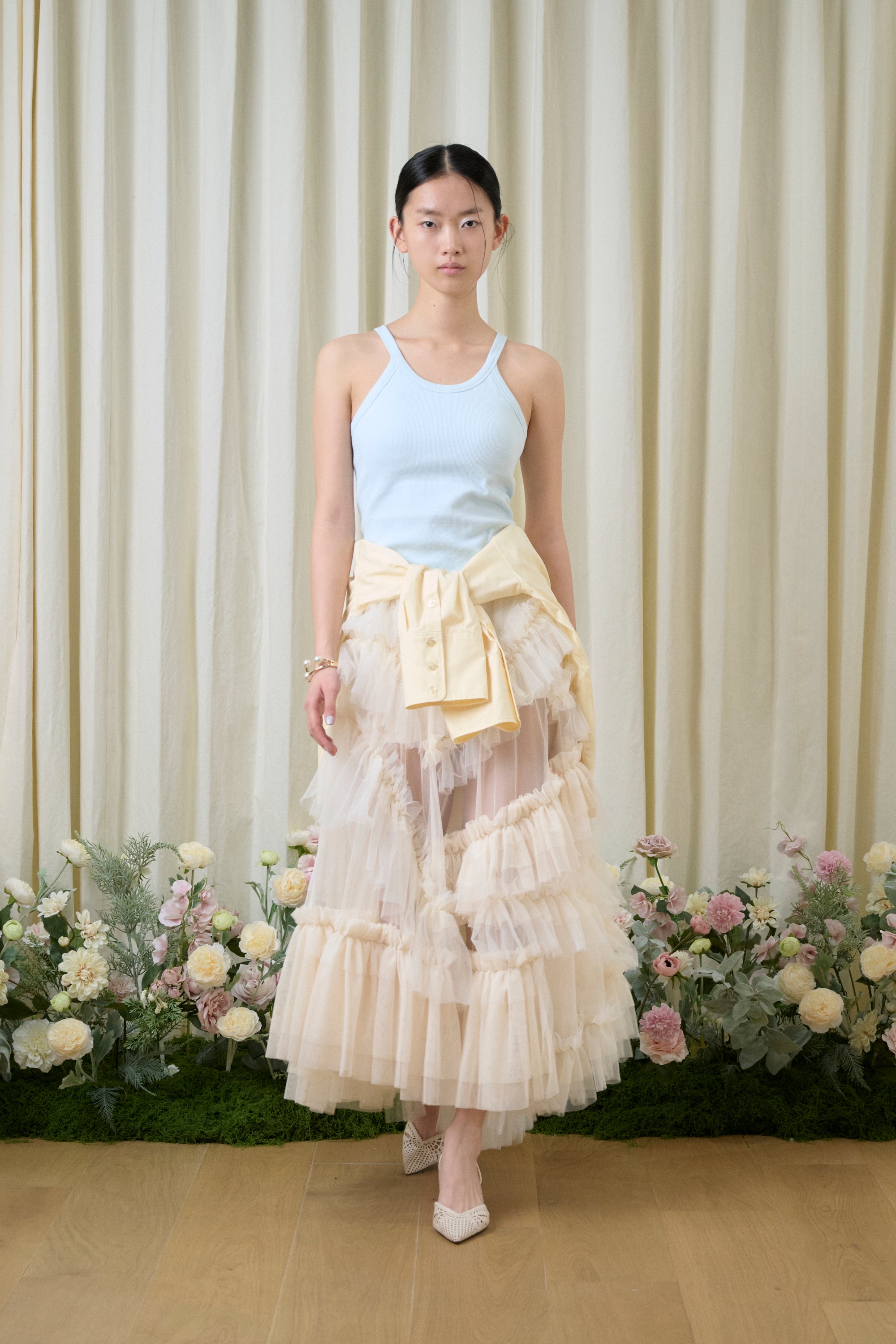 【正規品】THE TOE heracles tulle skirt Sサイズ Heracles Tulle Skirt – THE TOÉ