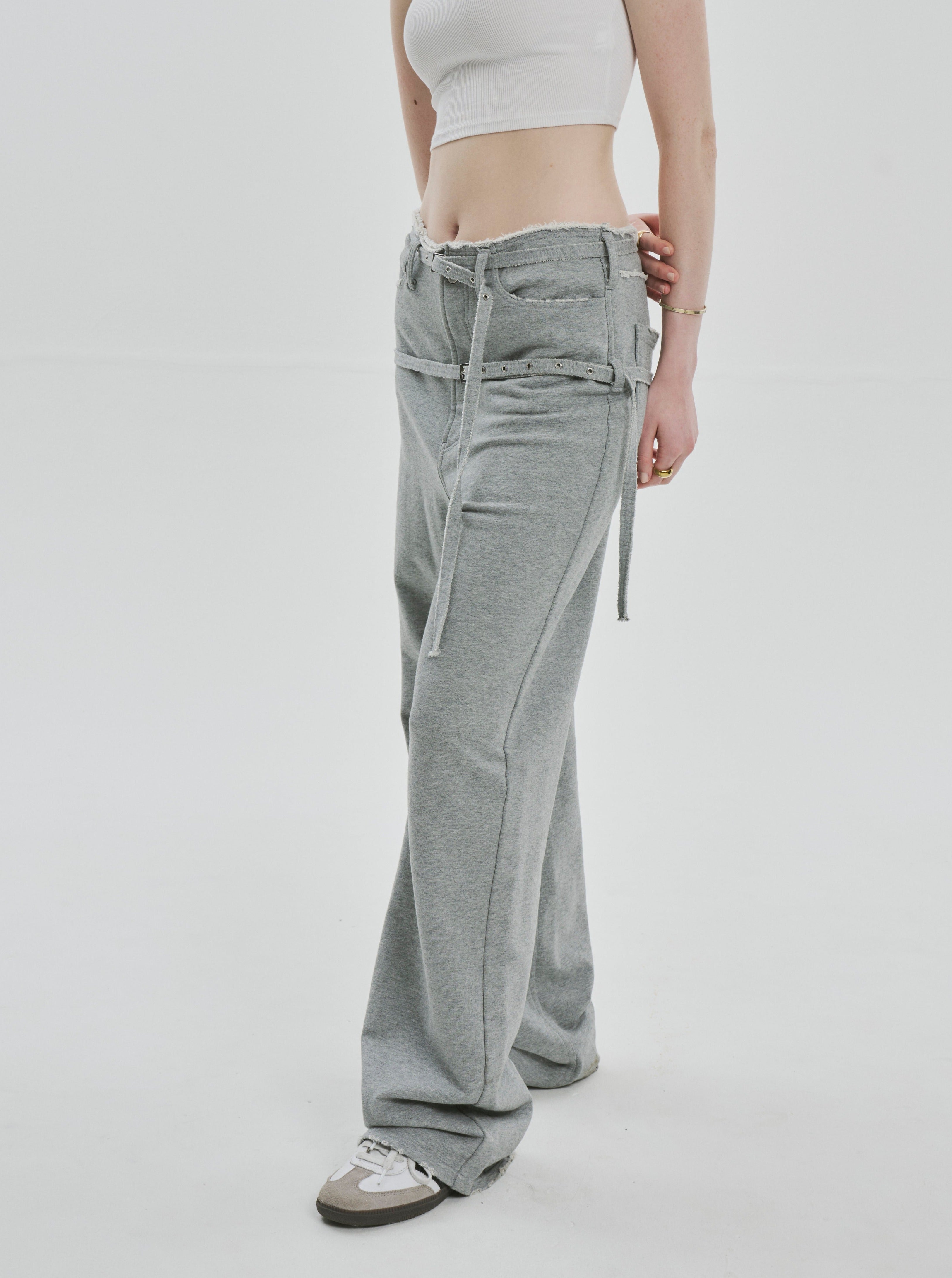 (2WAY) Greenwich belt sweat pants