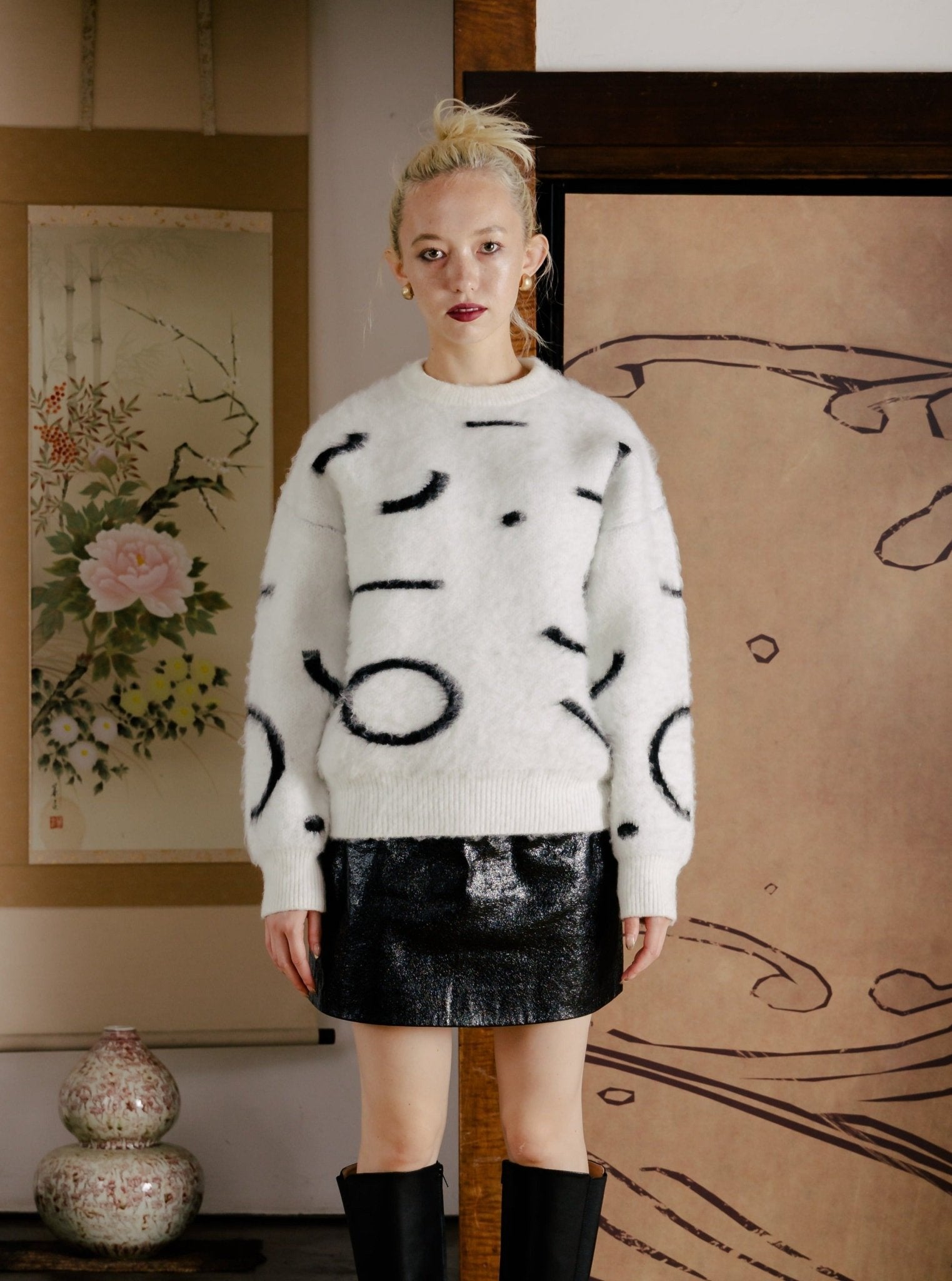 Brie mini skirt