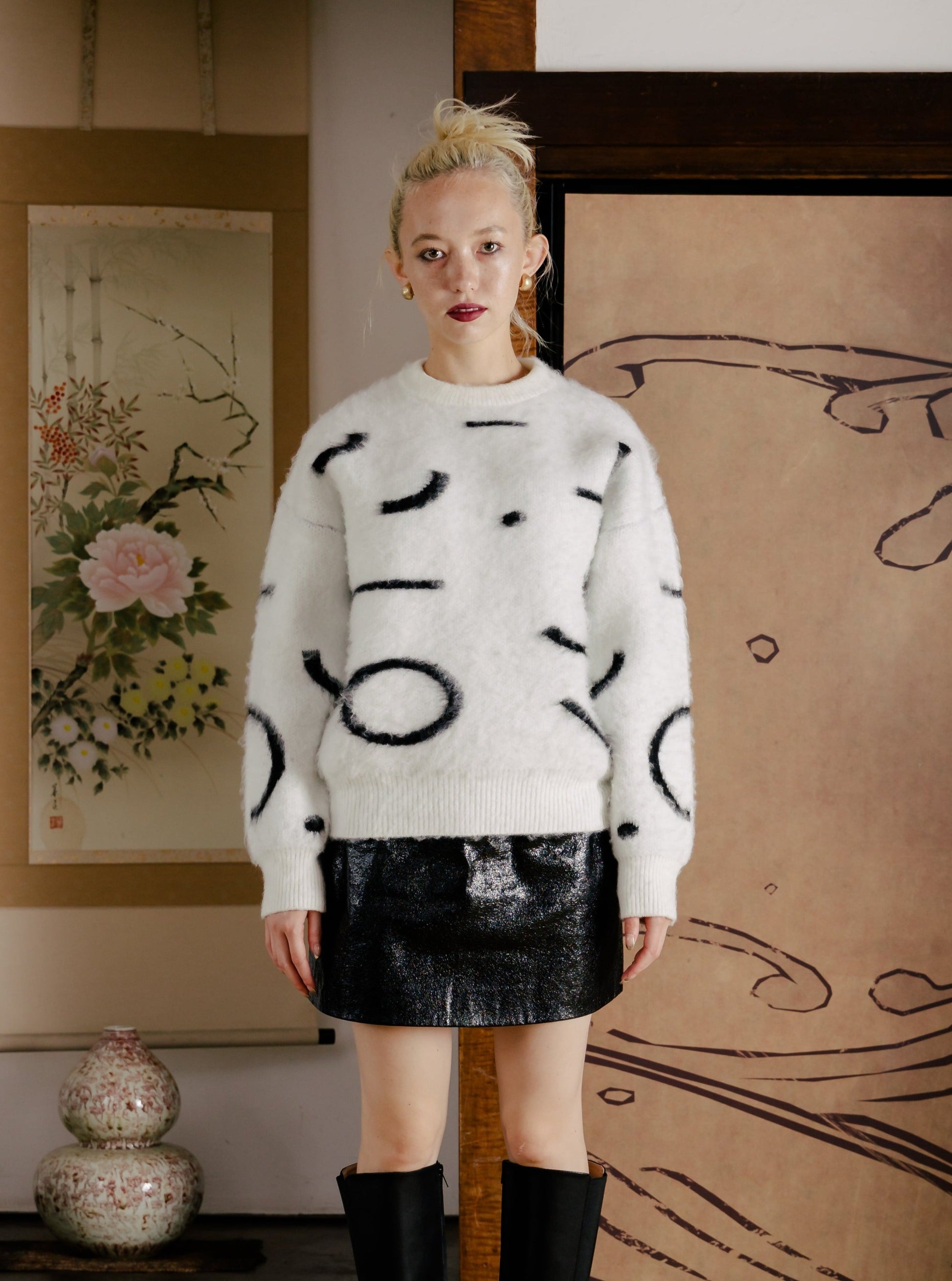 Brie mini skirt