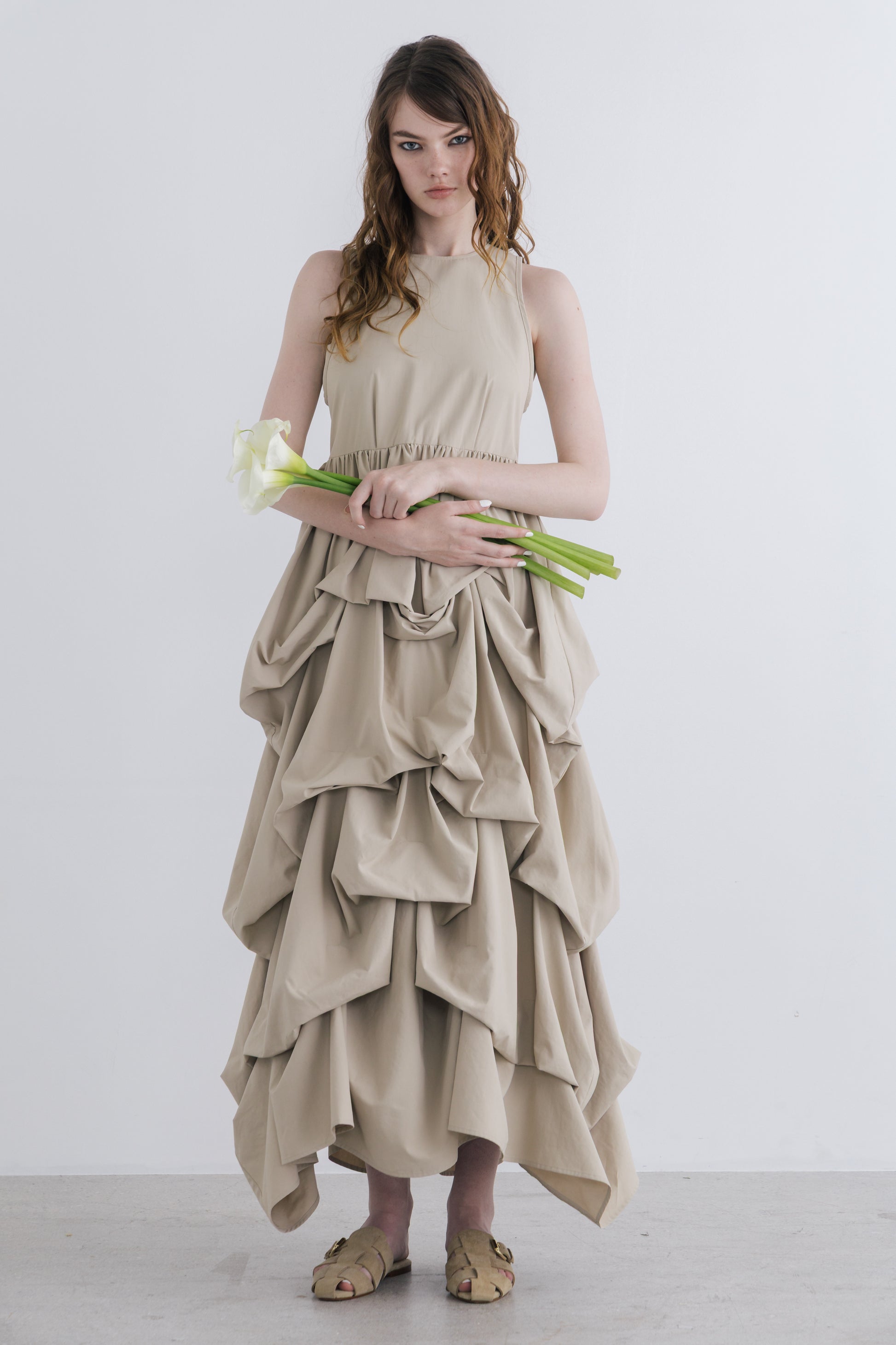 Myrtos 荷叶边连体泳衣