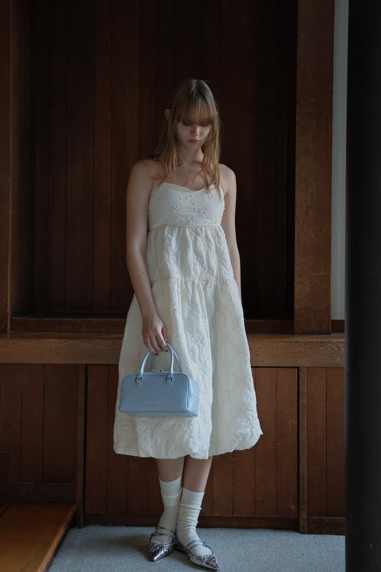 THE TOE 白ワンピース Rhea Jacquard Onepiece – THE TOÉ