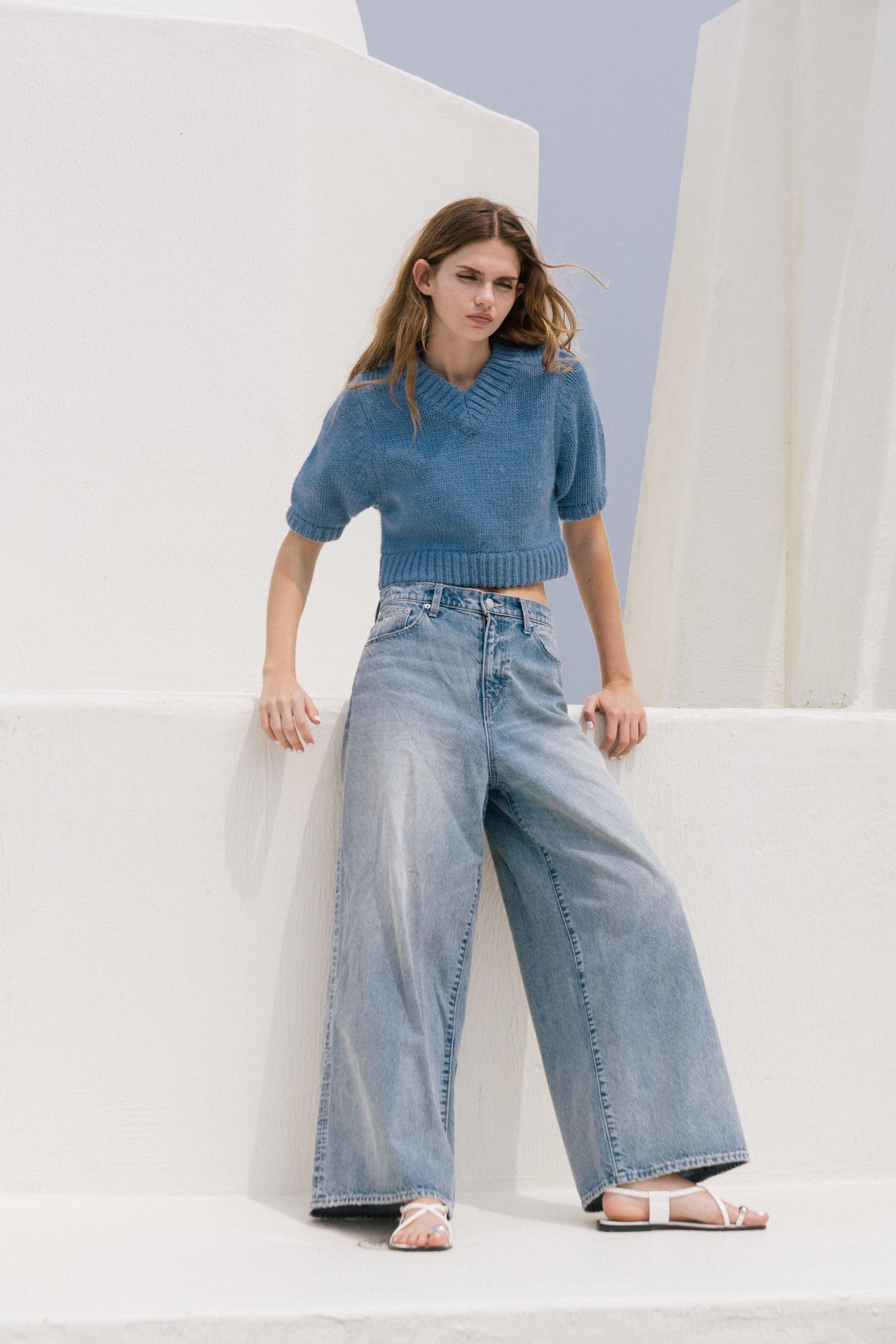 Baklava Crop Knit