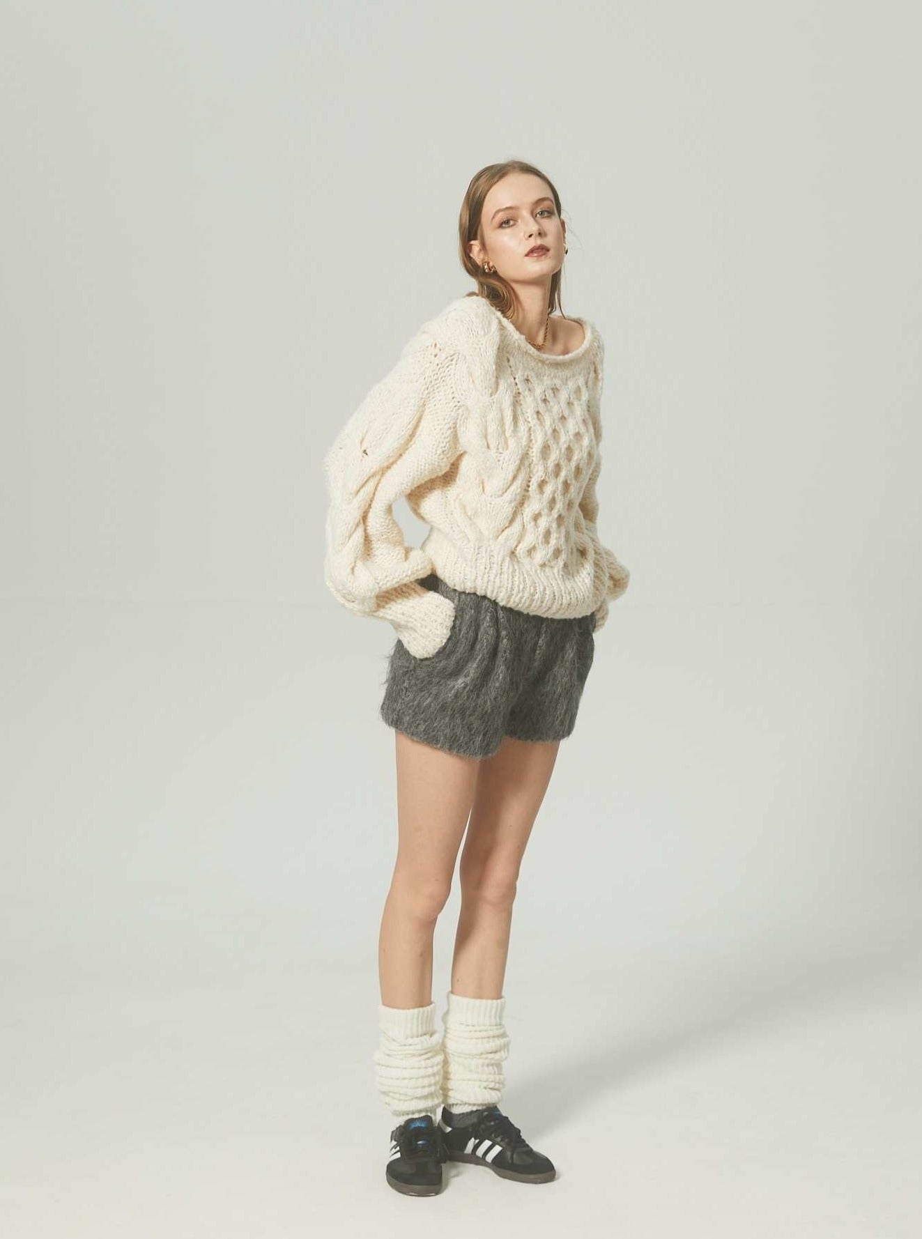 Nîmes handmade cable knit