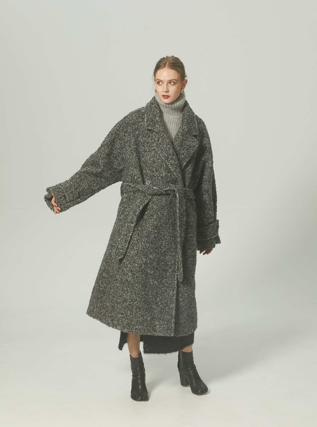 Pâté color long coat