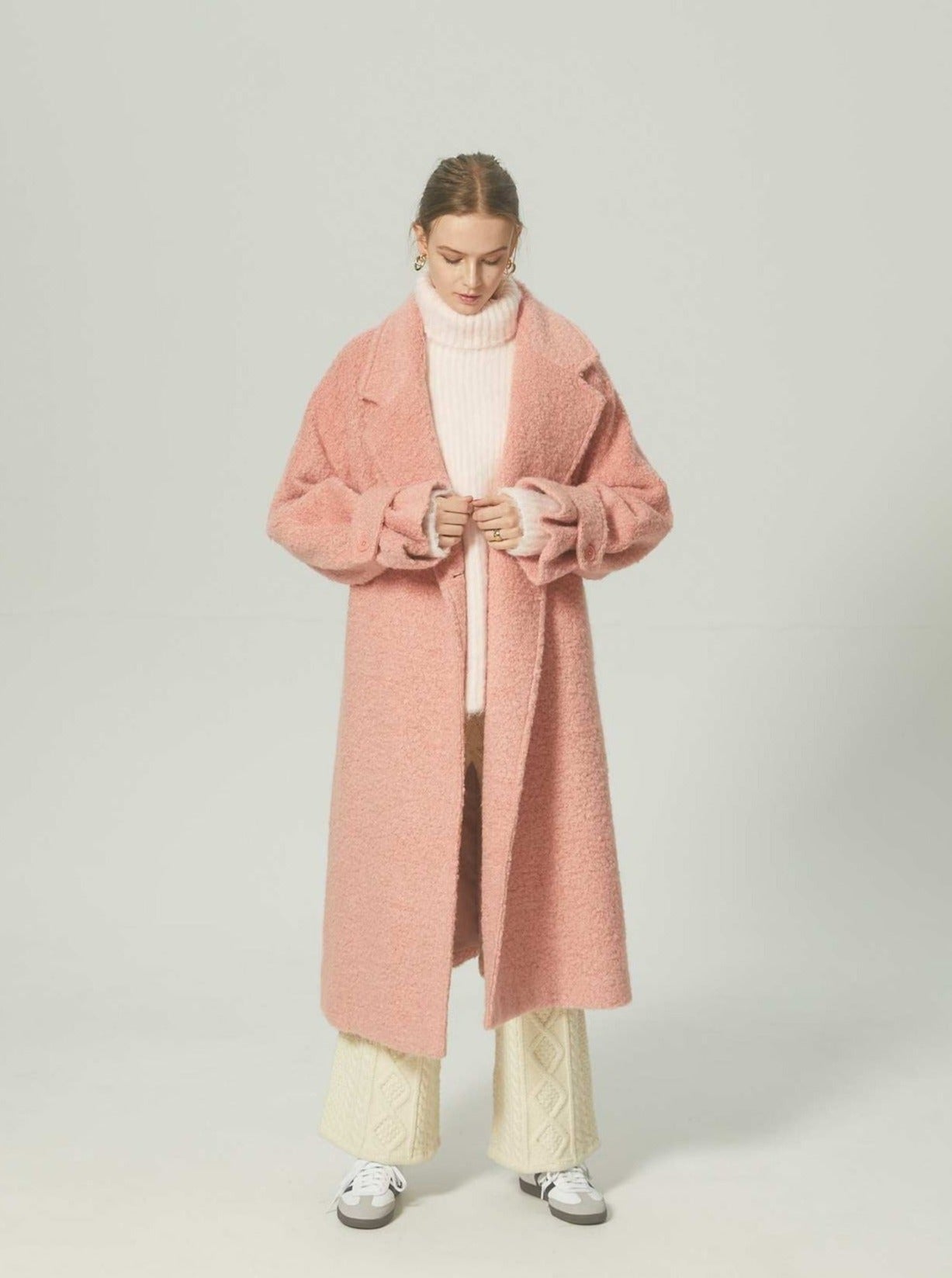 Pâté color long coat