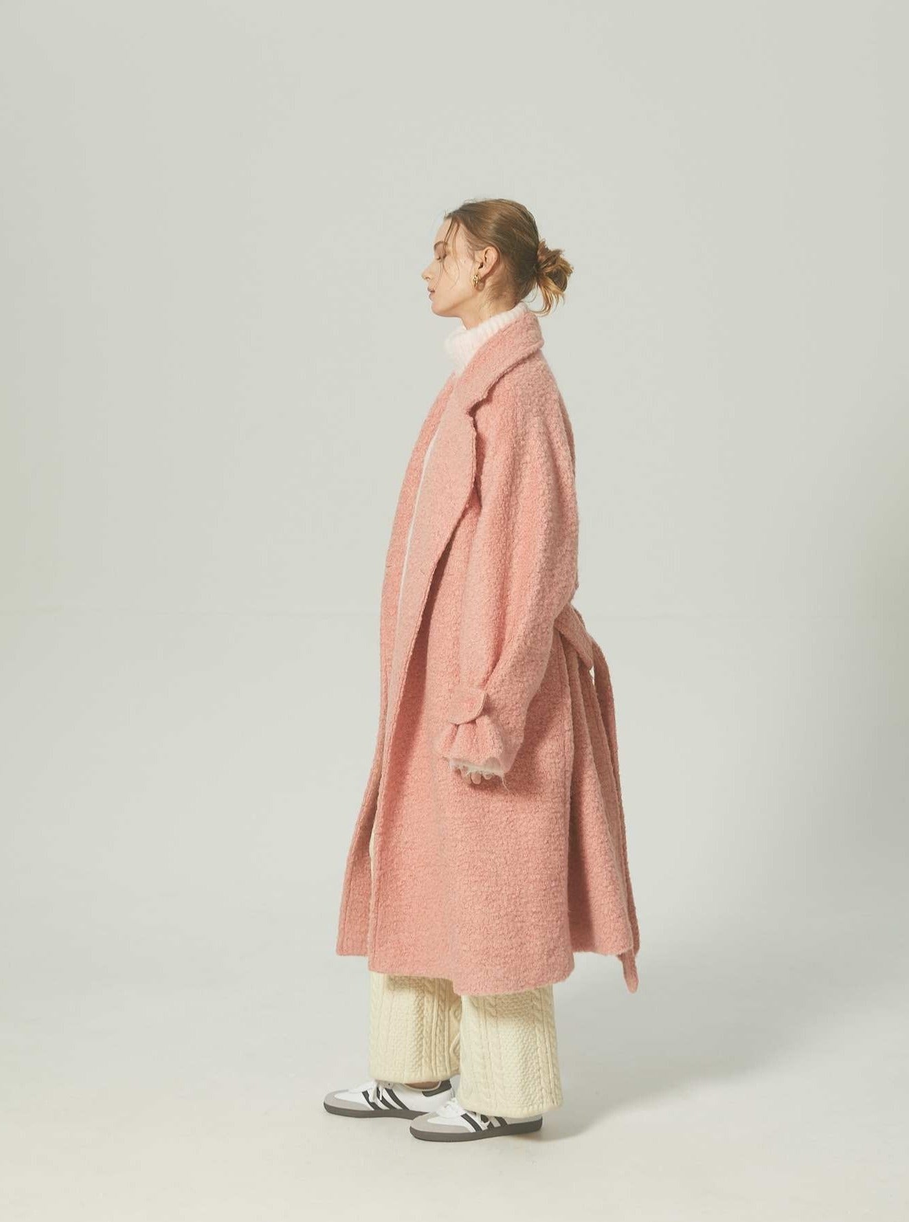 Pâté color long coat