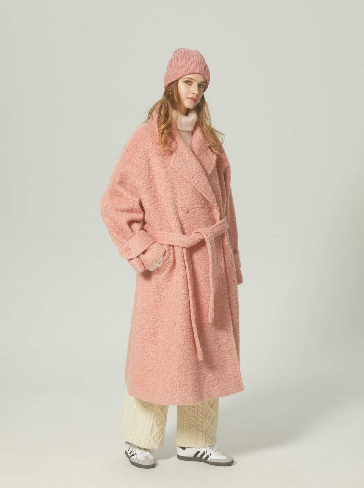 Pâté color long coat