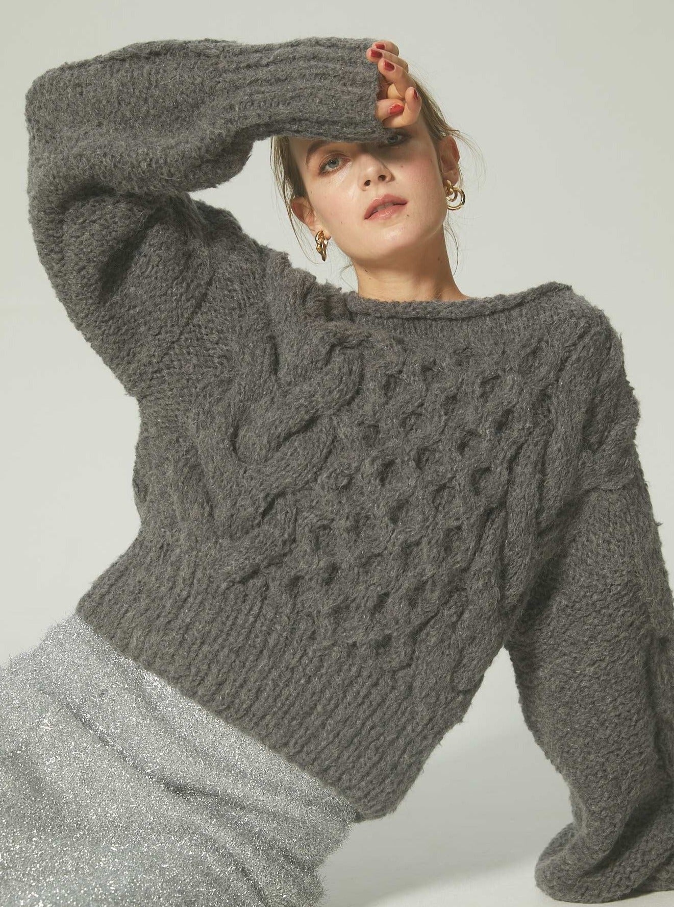 Nîmes handmade cable knit