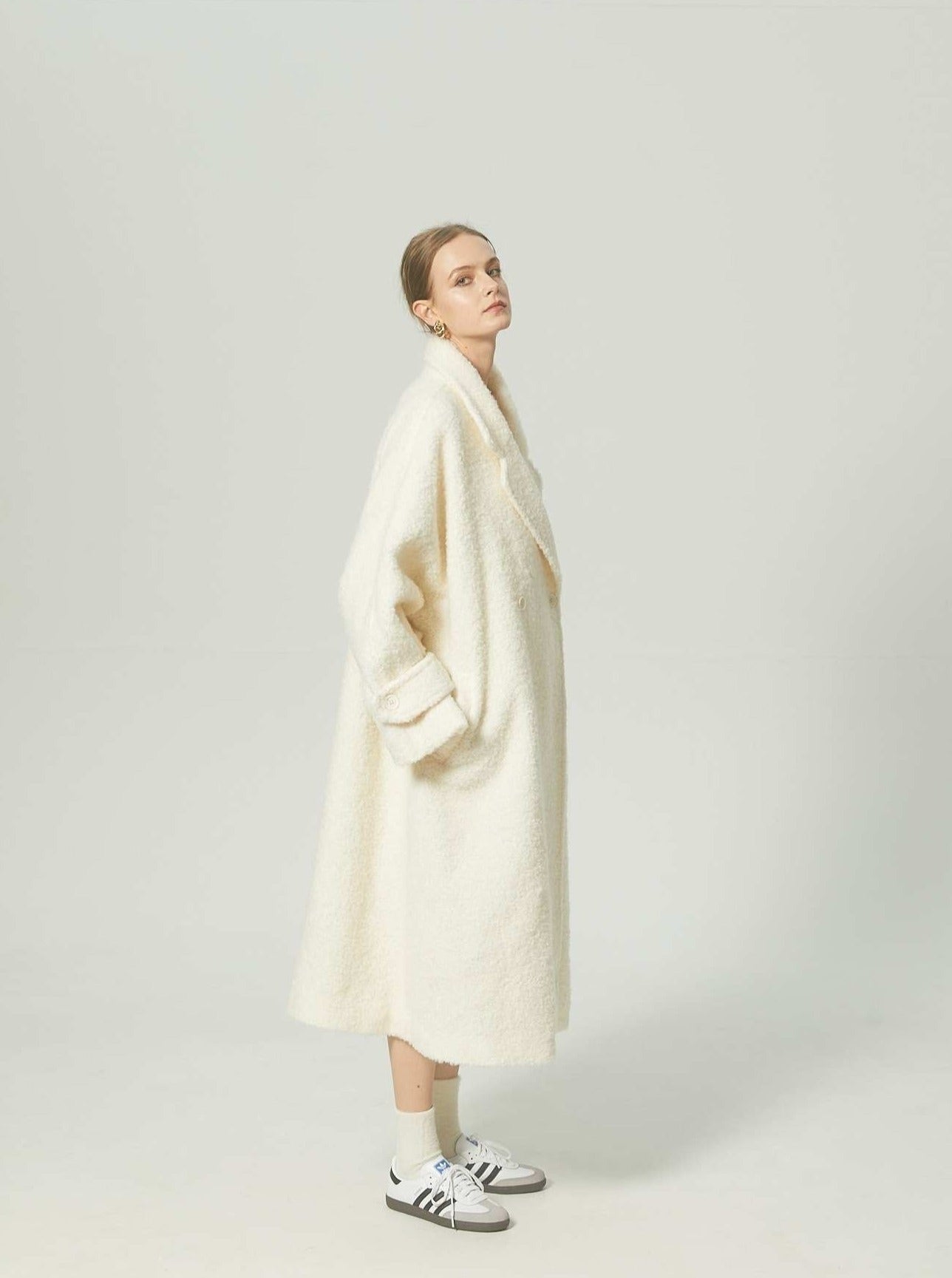 Pâté color long coat