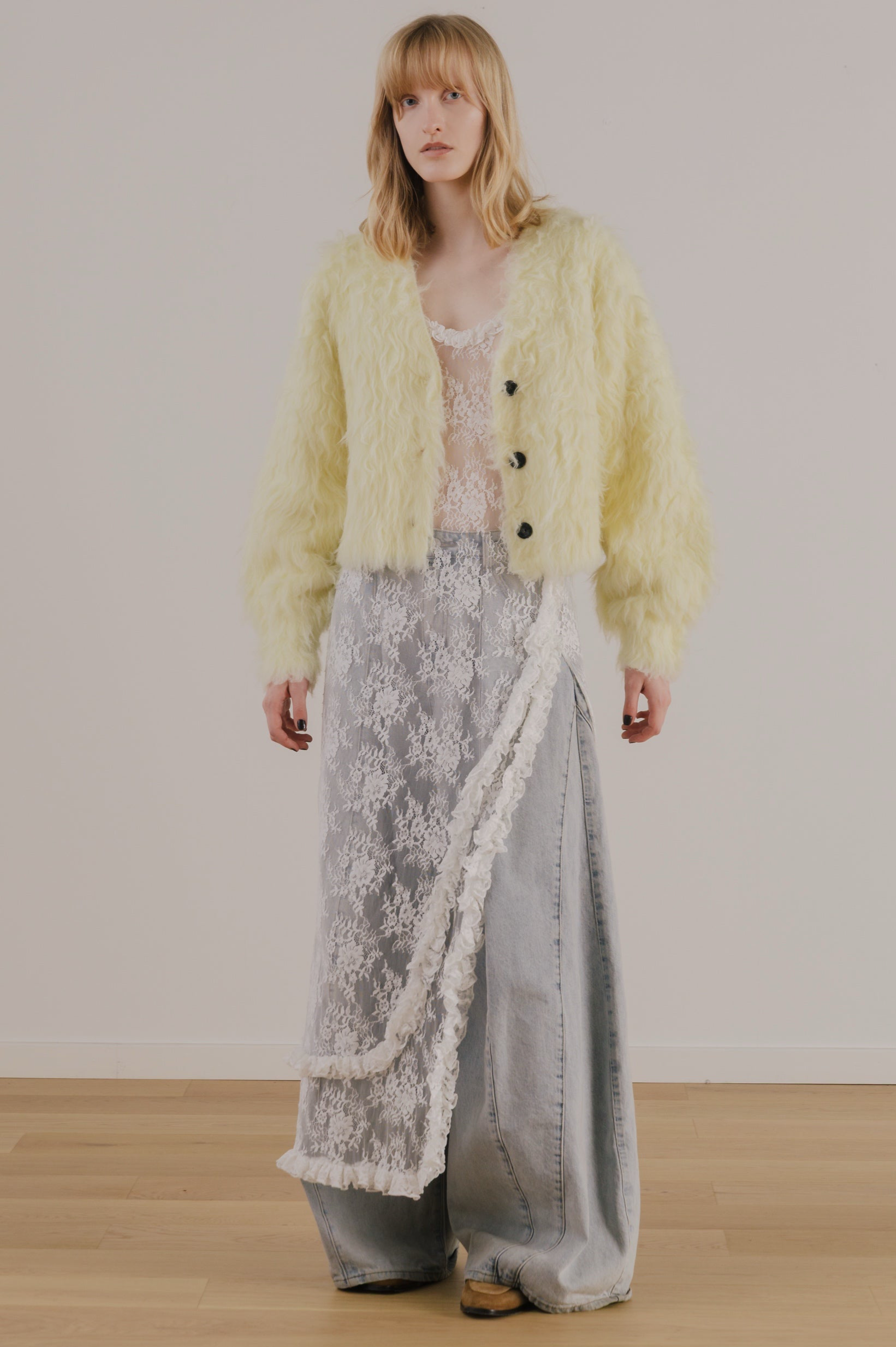 Eltz Shaggy Cardigan