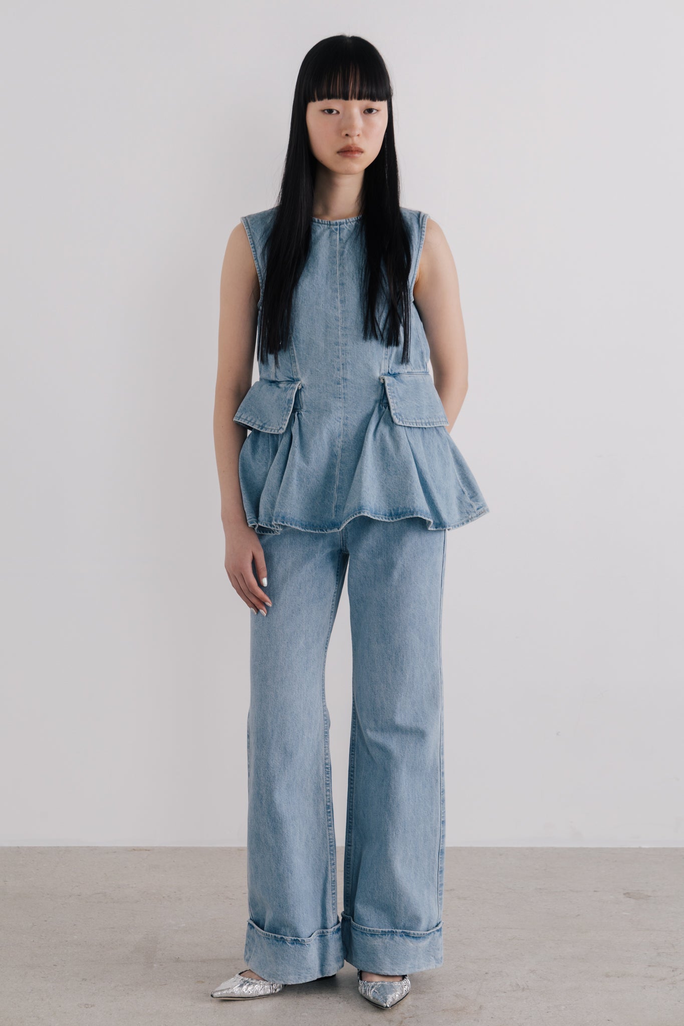 Pericles Peplum Top – THE TOÉ