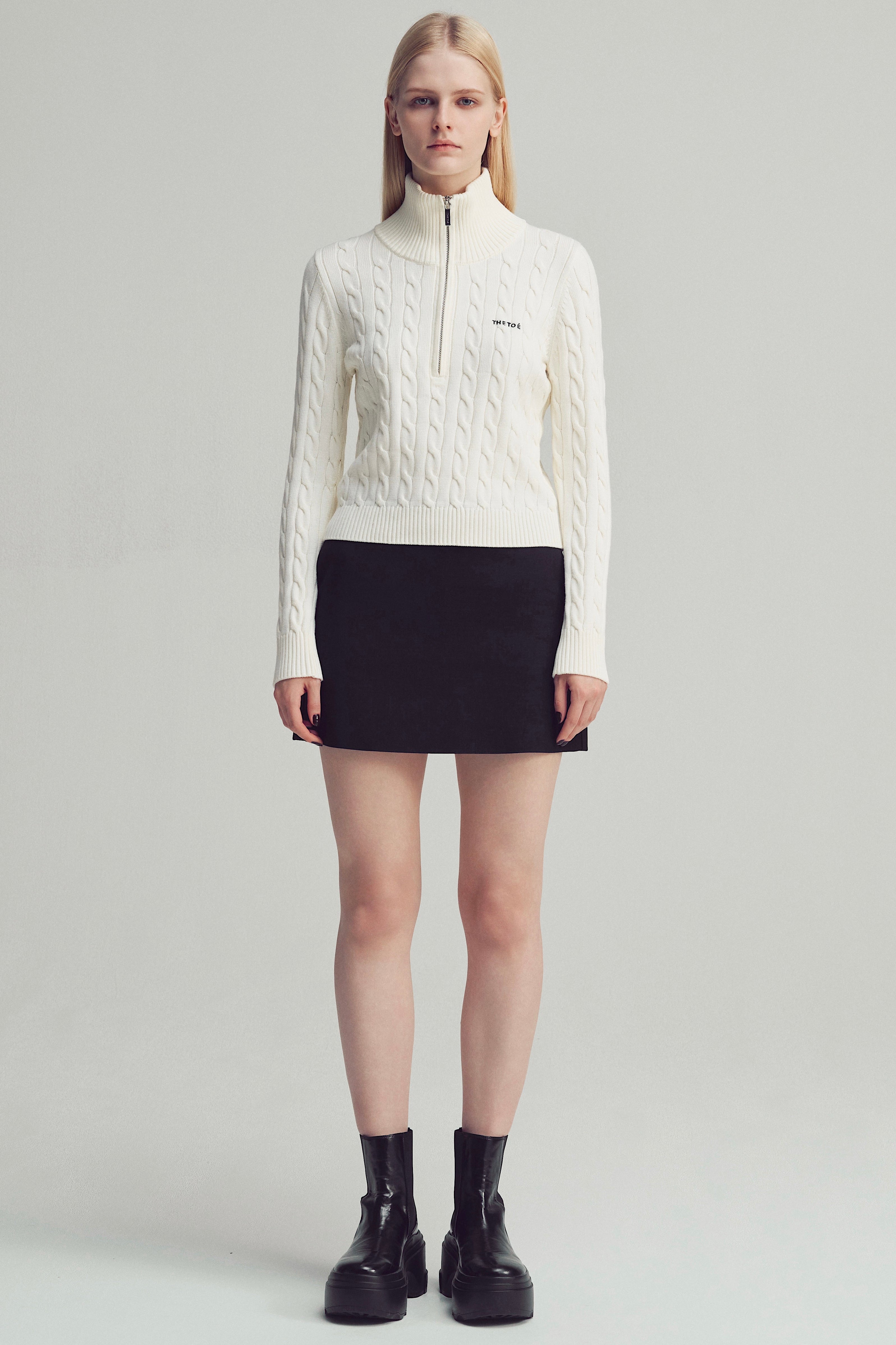 TOÉ Speyer Half Zip Knit