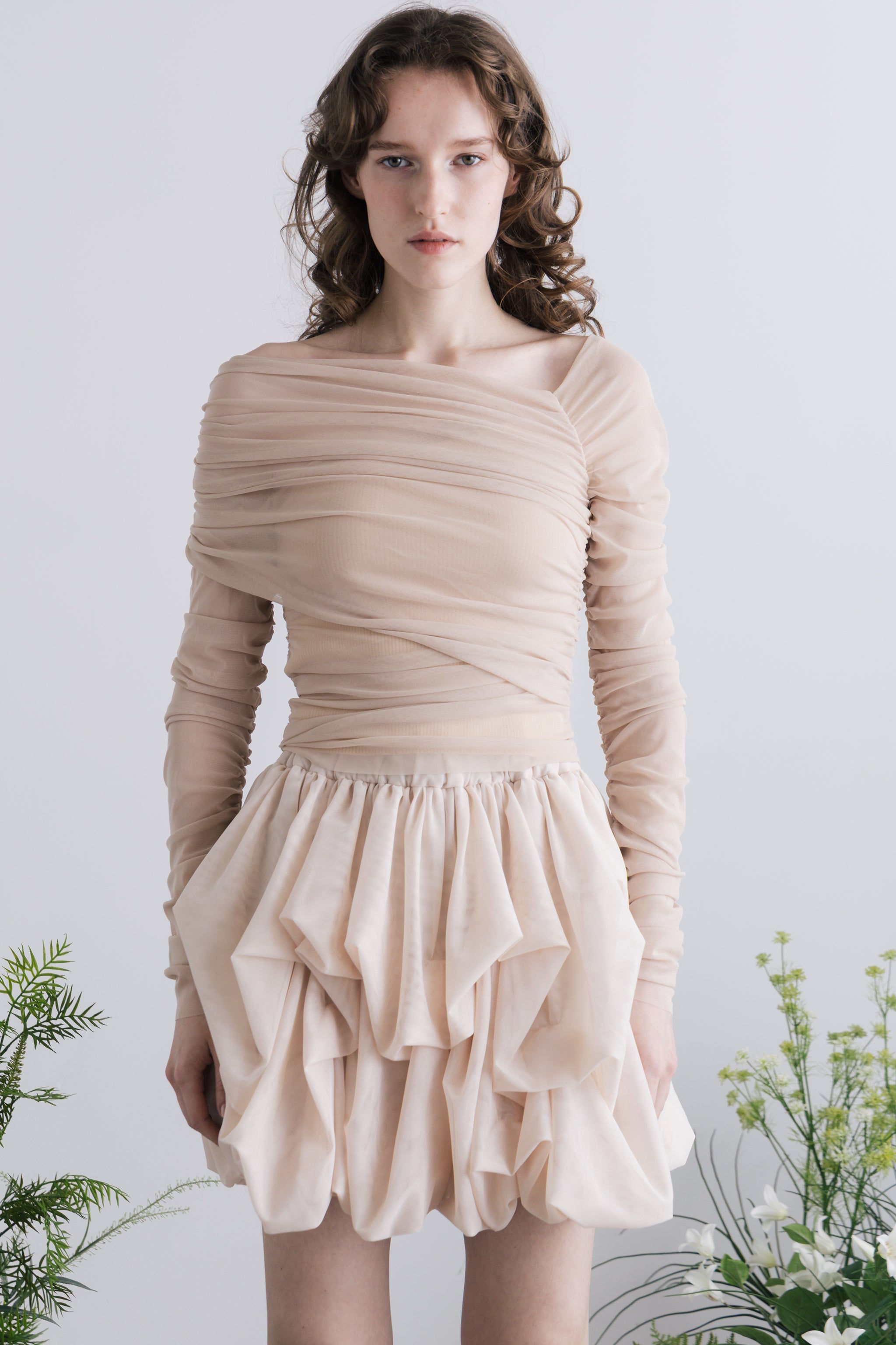 Anthurium Tulle Tops – THE TOÉ