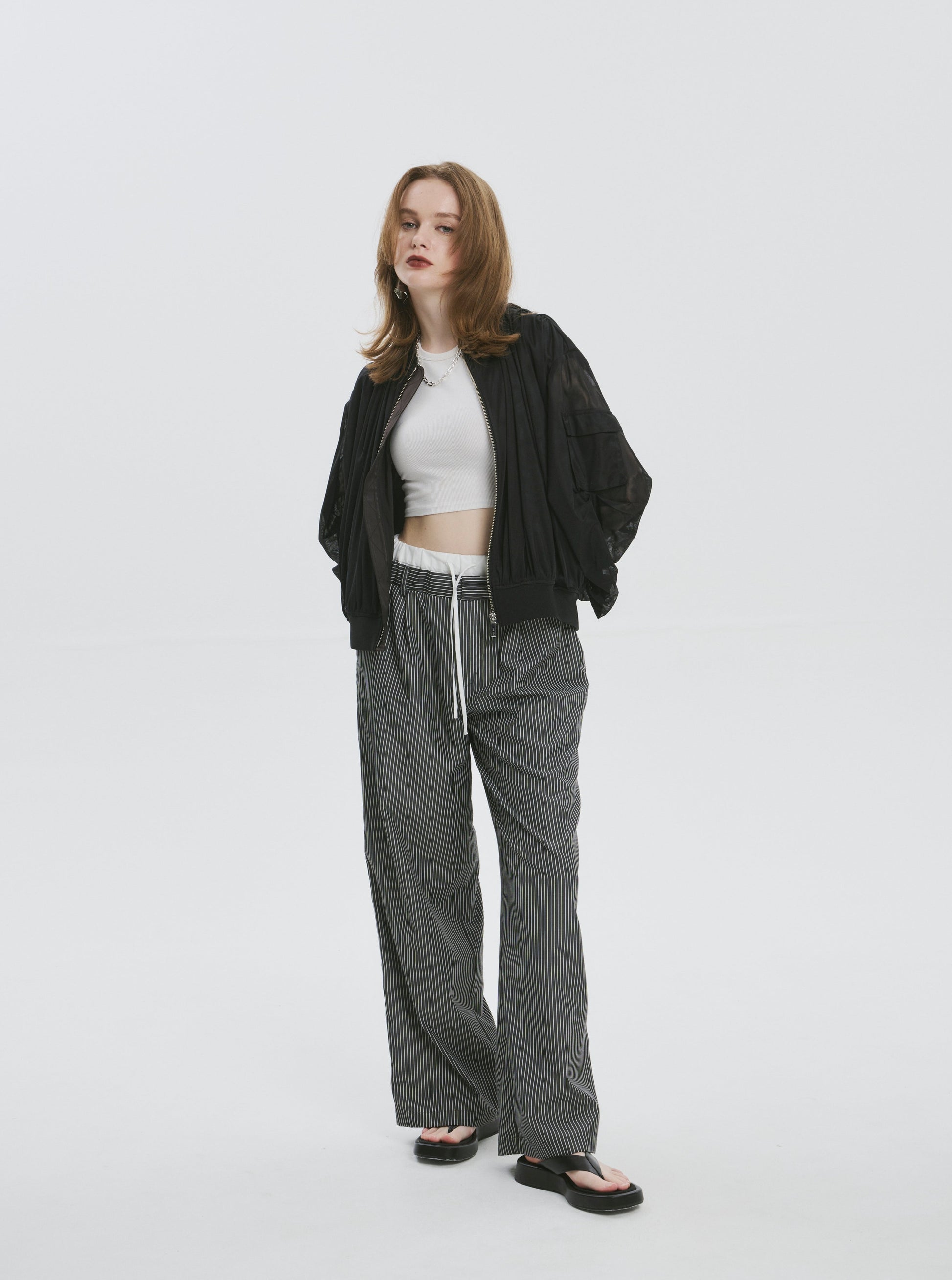 Lilac Tulle Blouson