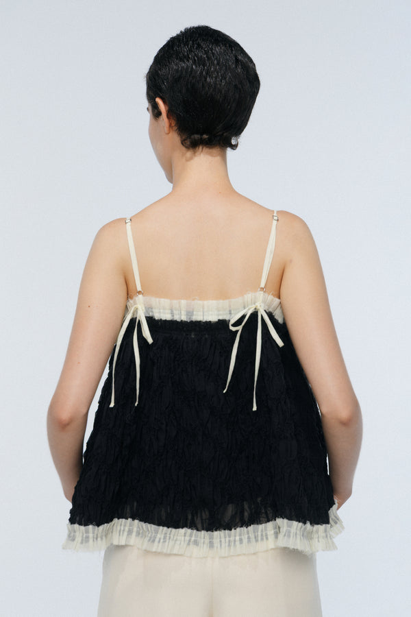 Spaarne Shirring Top