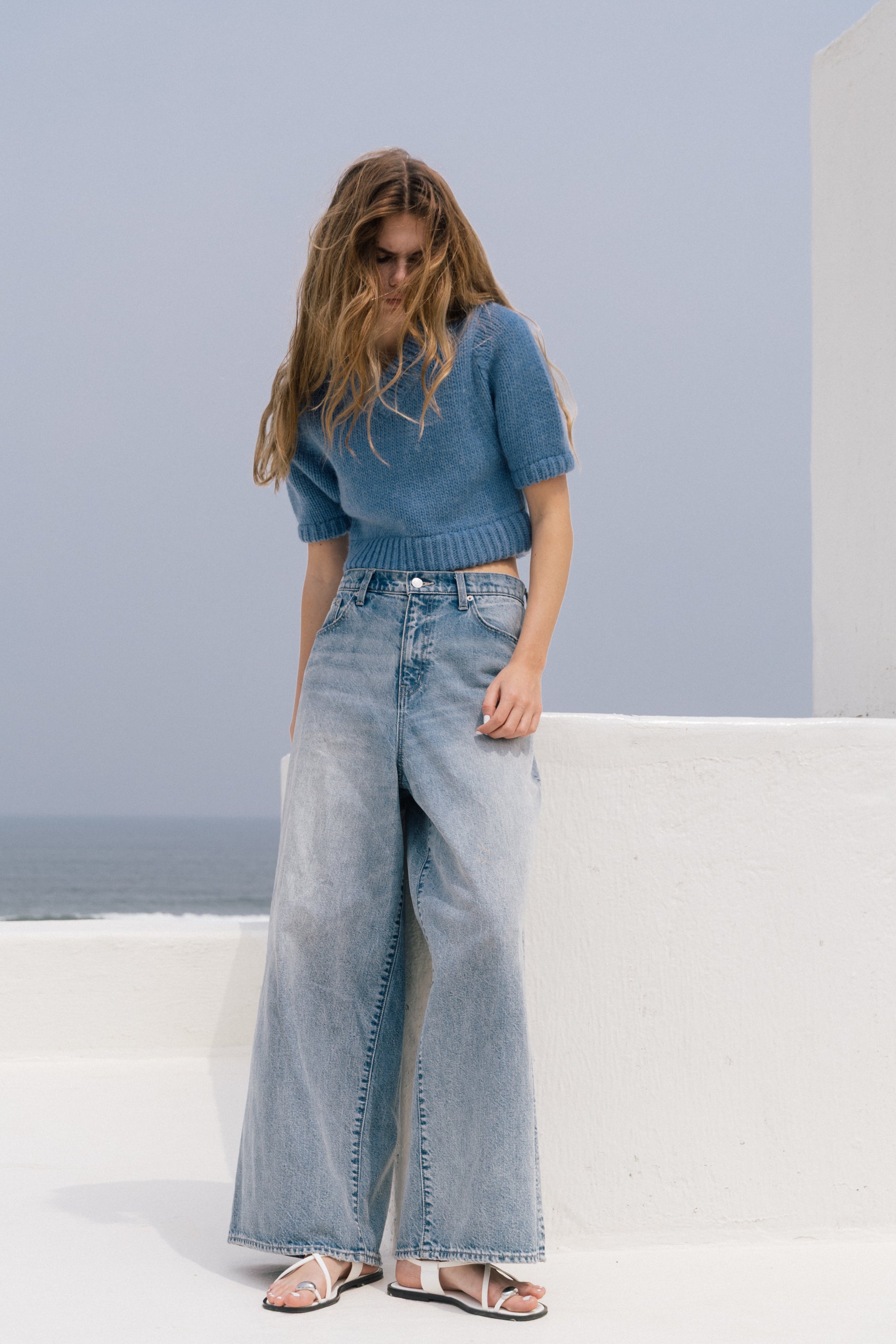 Baklava Crop Knit