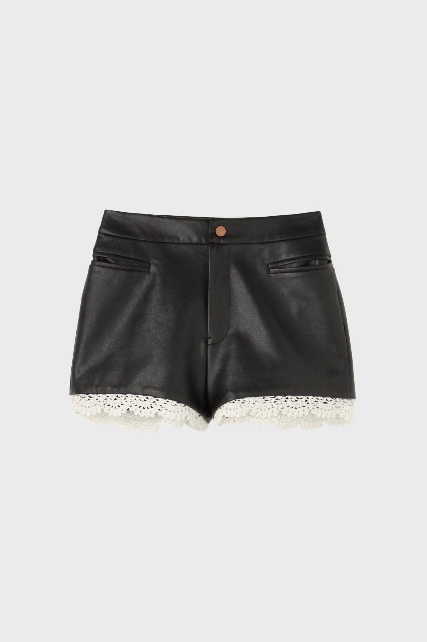 Uurainen Leather Short Pants