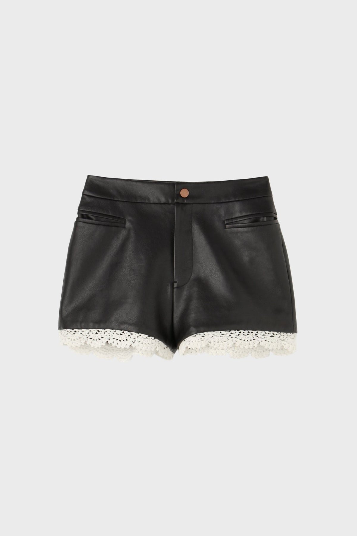 Uurainen Leather Short Pants