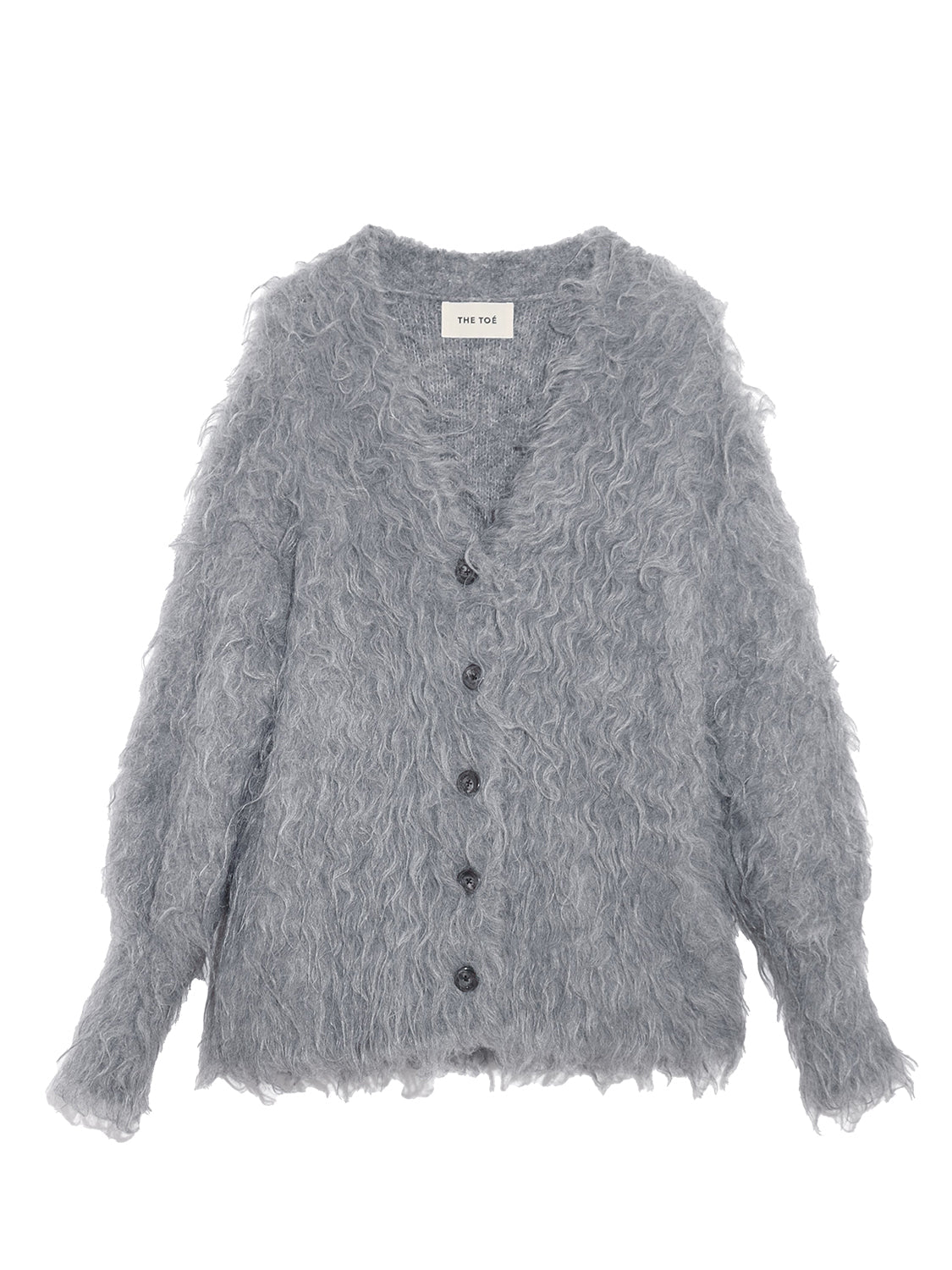 the toe  PIGALLE SHAGGY CARDIGAN