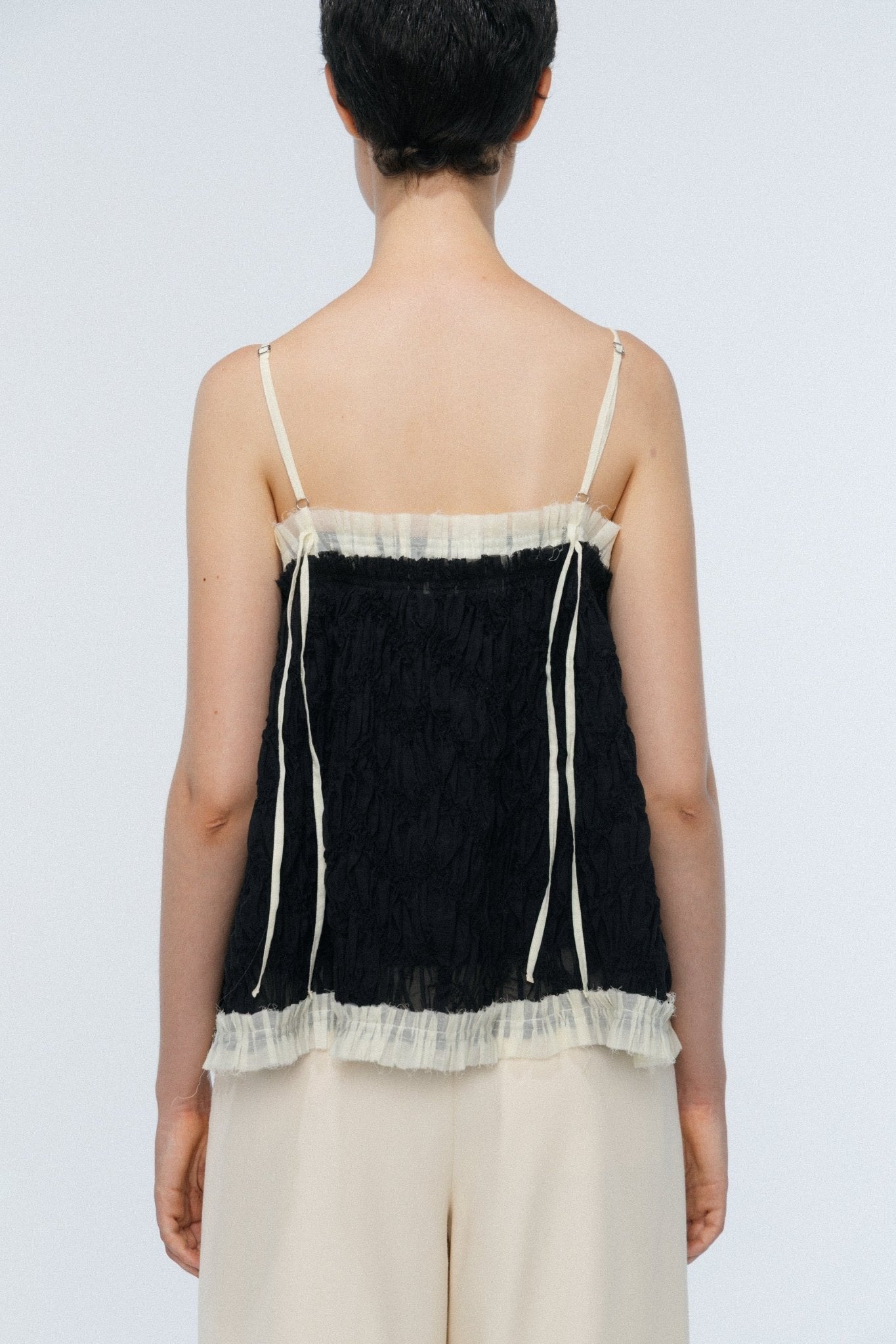 Spaarne Shirring Top