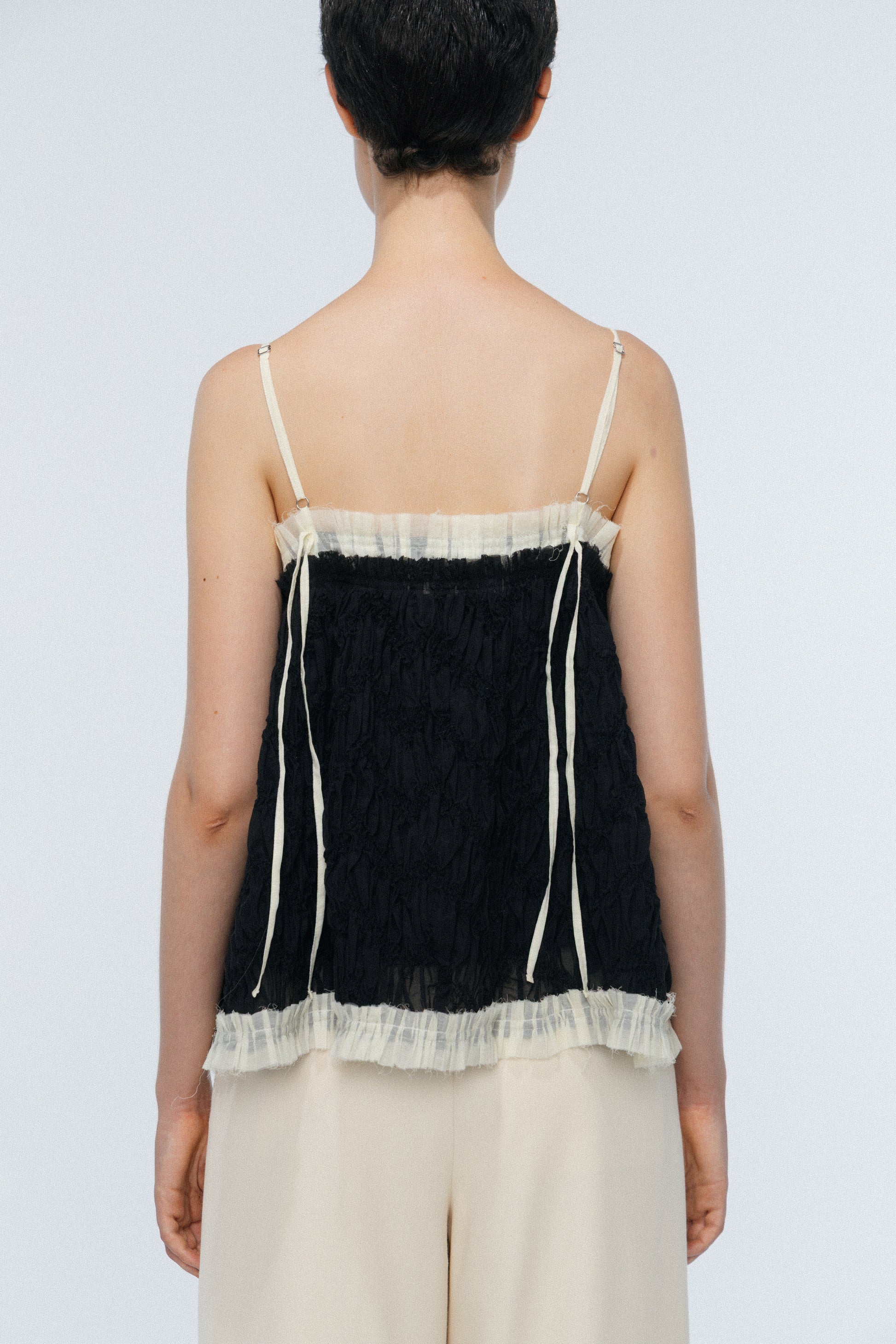 Spaarne Shirring Top