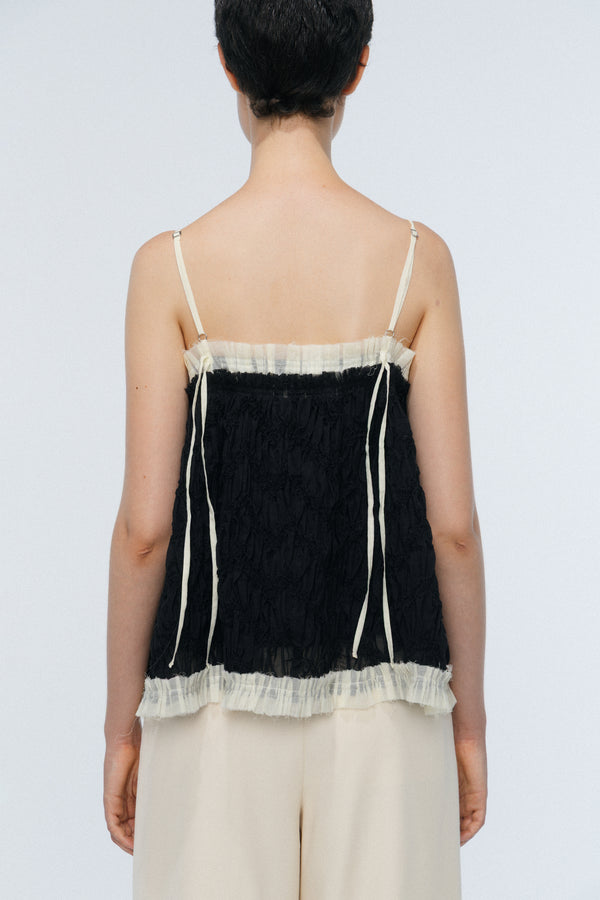 Spaarne Shirring Top