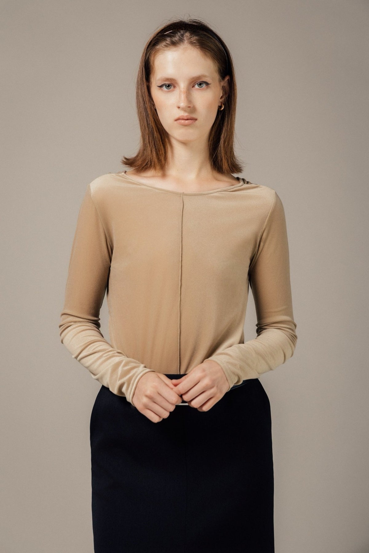 Kittila Velour Twist Top