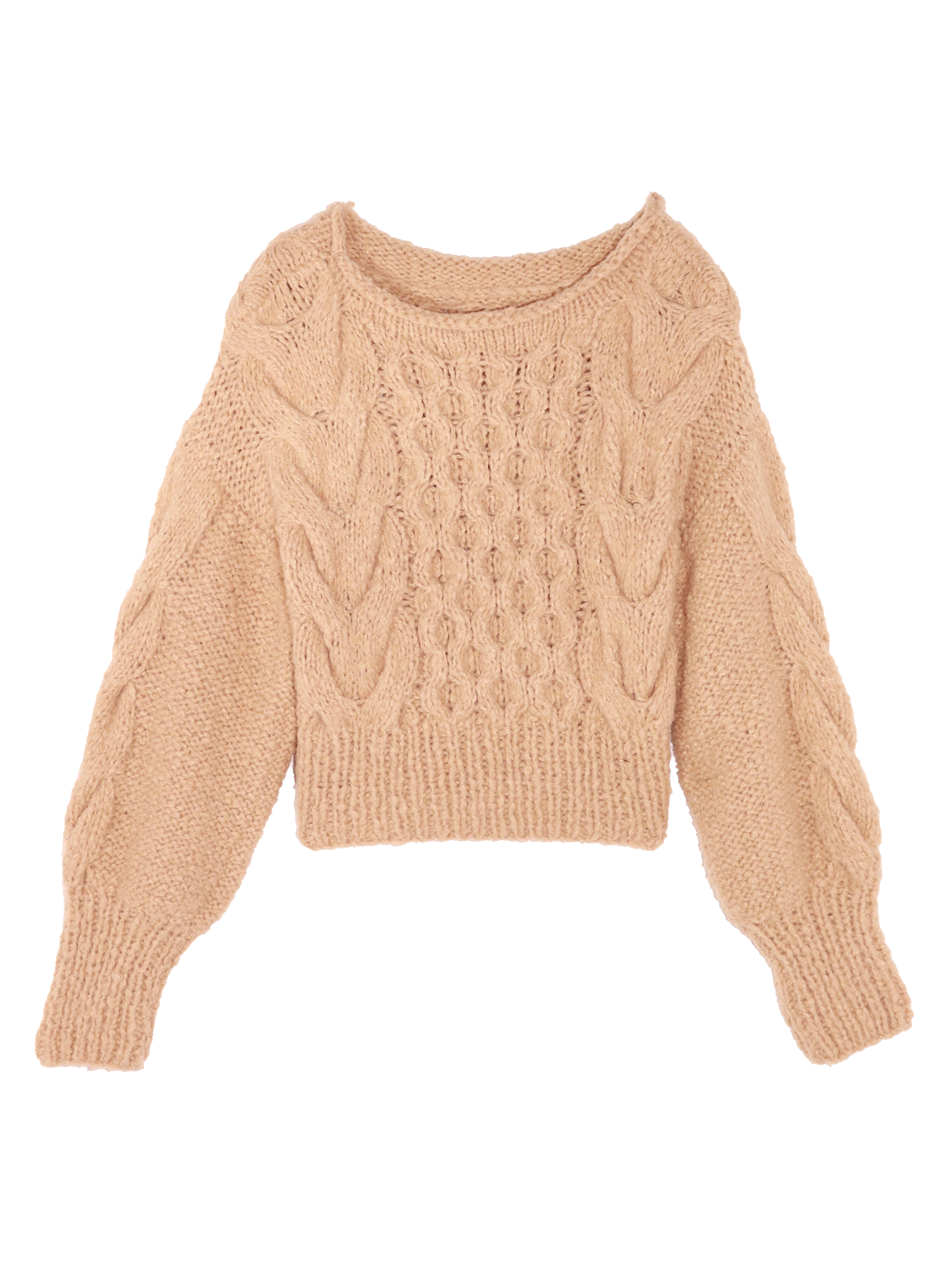 Wool Warm Cable Knit Sweater T924 – Tiffy mohair