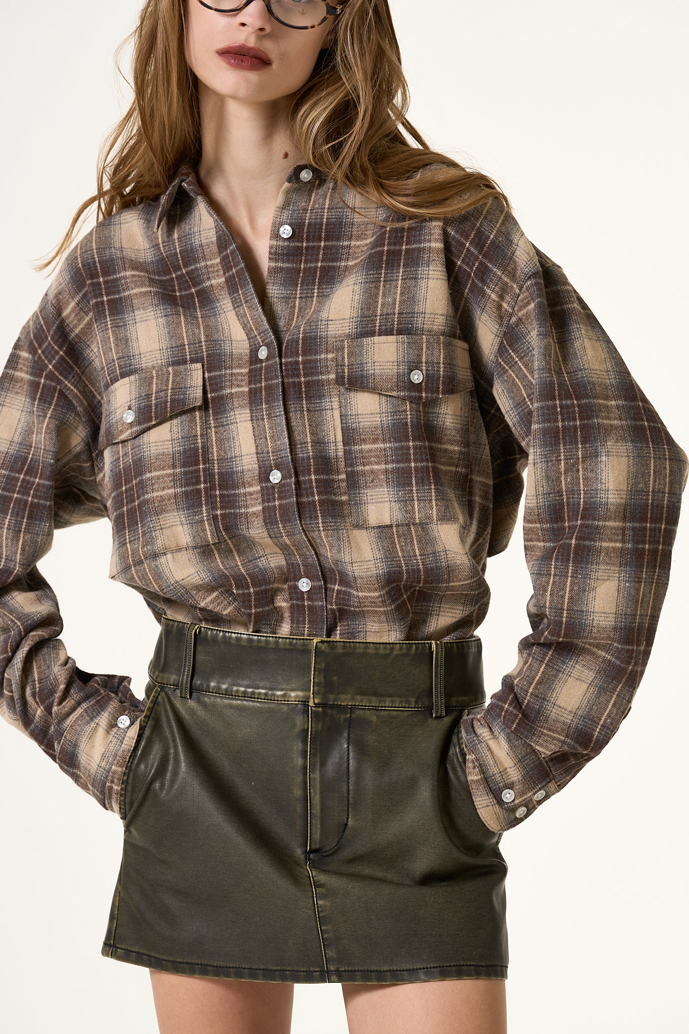 Barnet Check Shirt – THE TOÉ