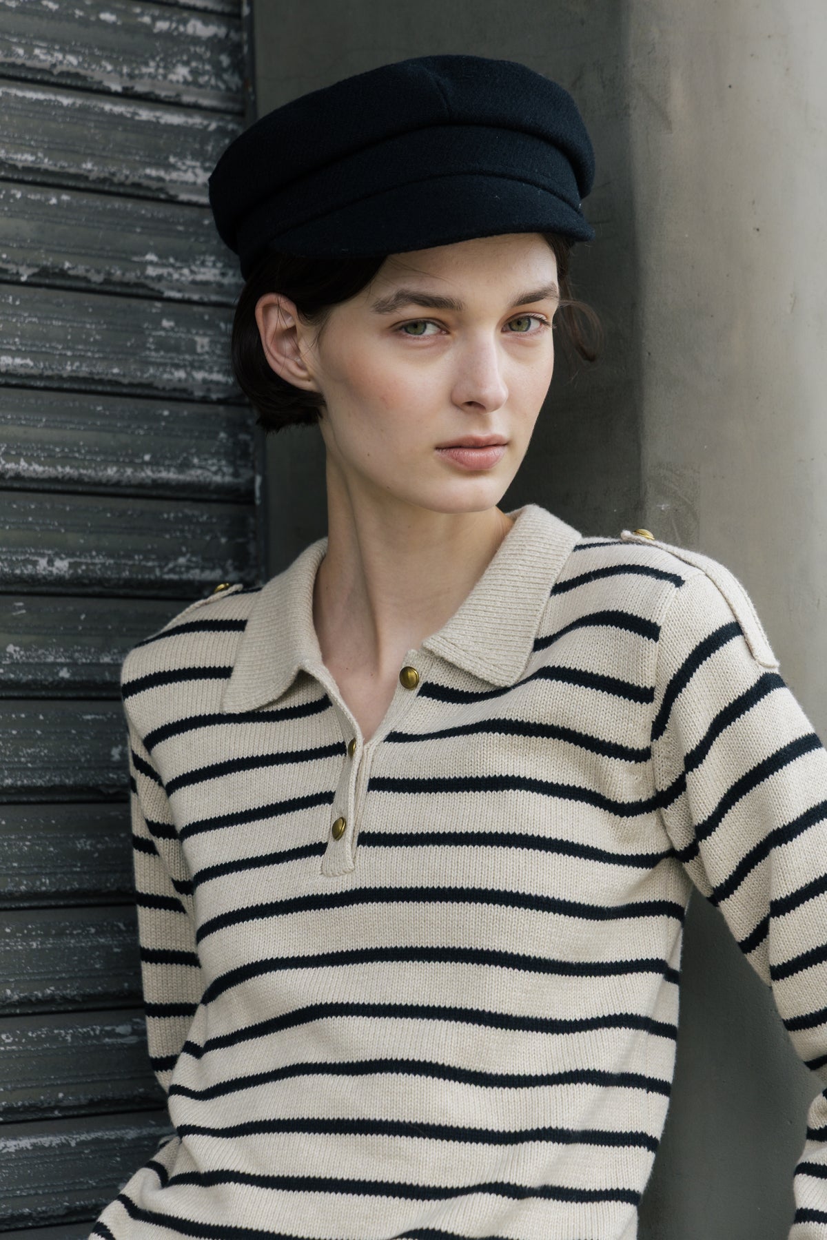 Karstula Stripe Knit Top