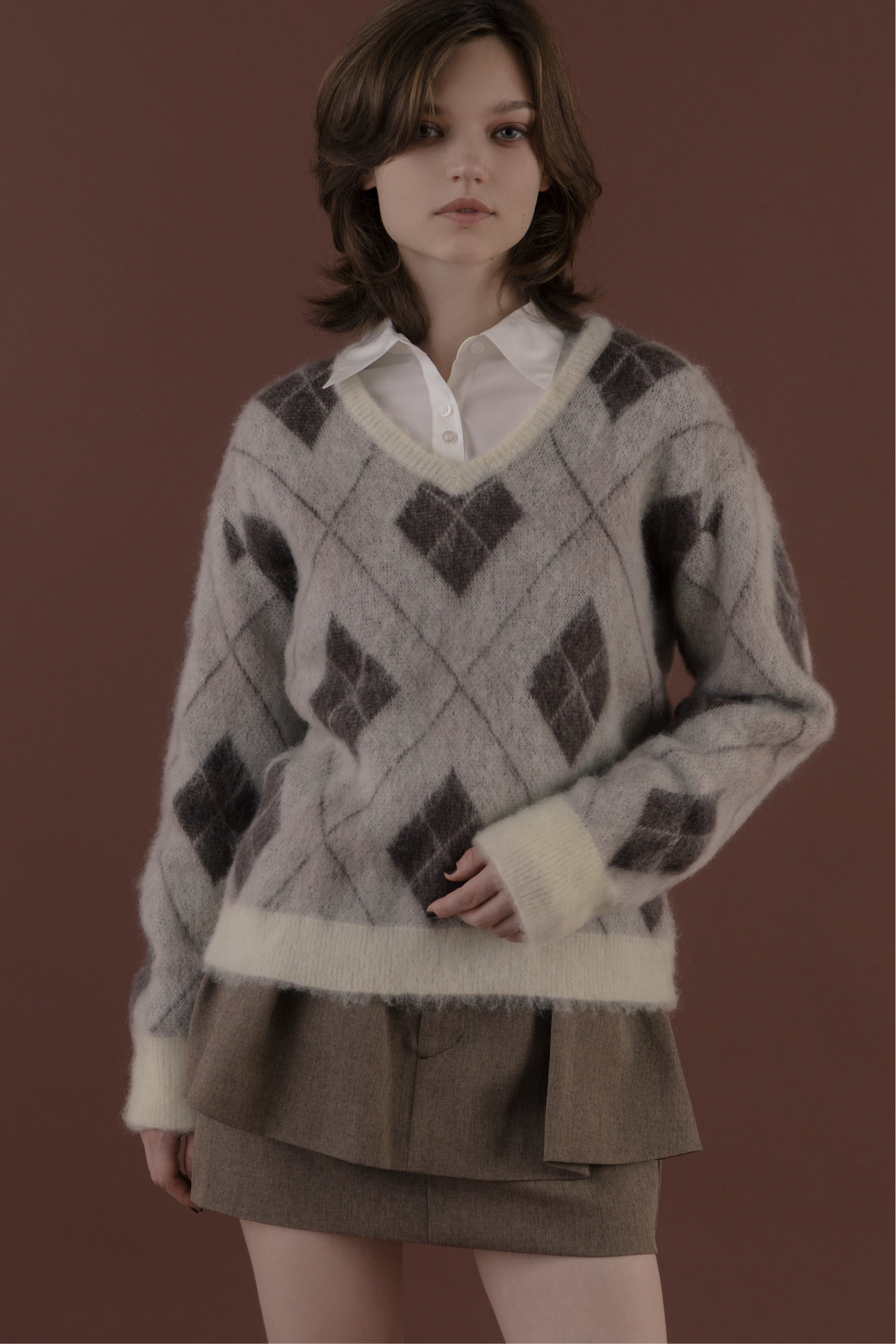 Sendlinger Argyle Knit