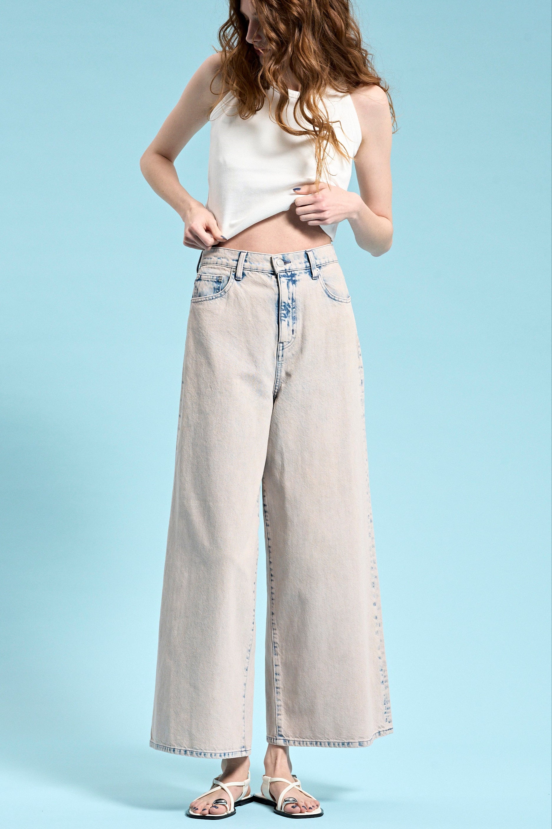 Paros Spray Denim Pants