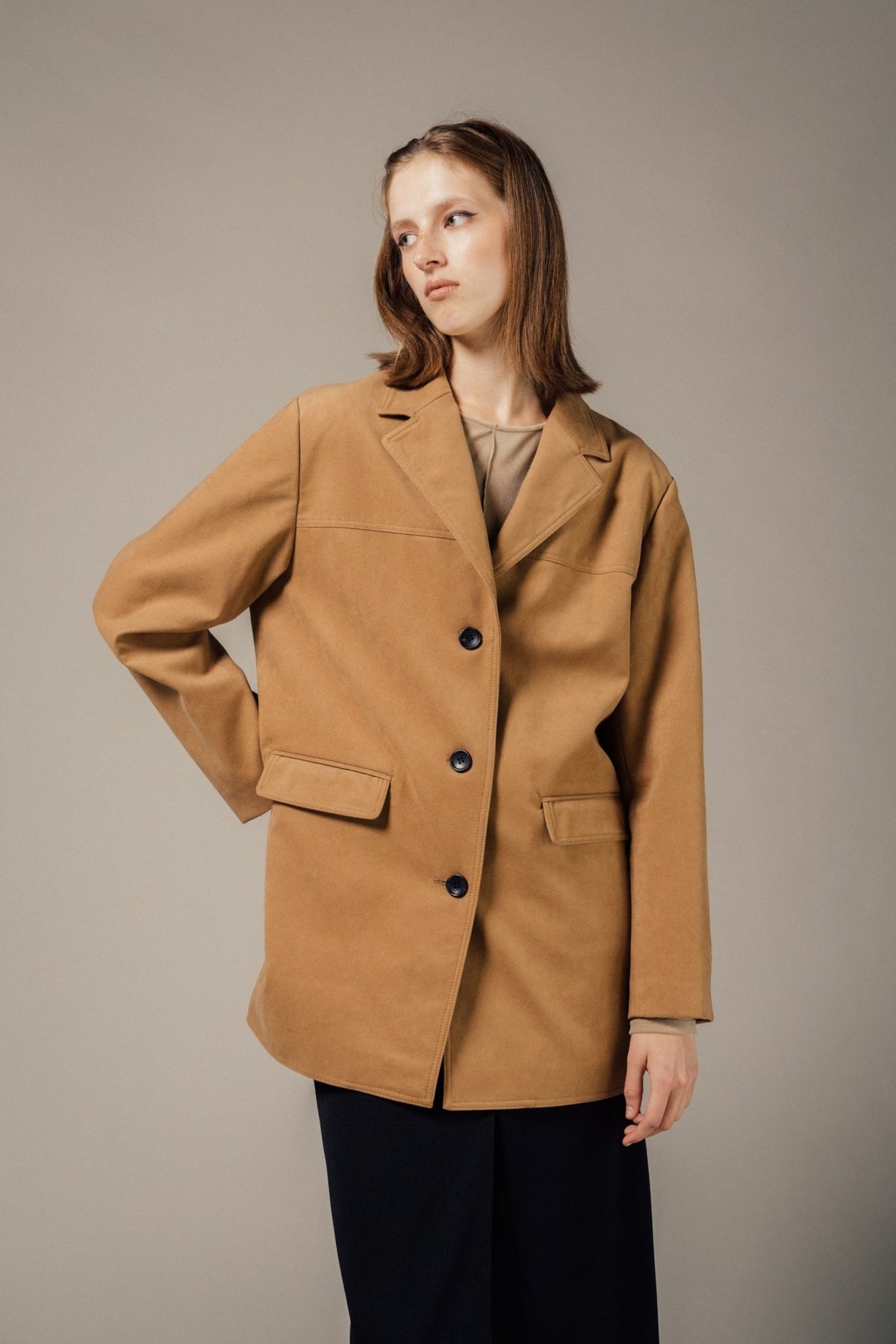 Piraeus Suede Jacket