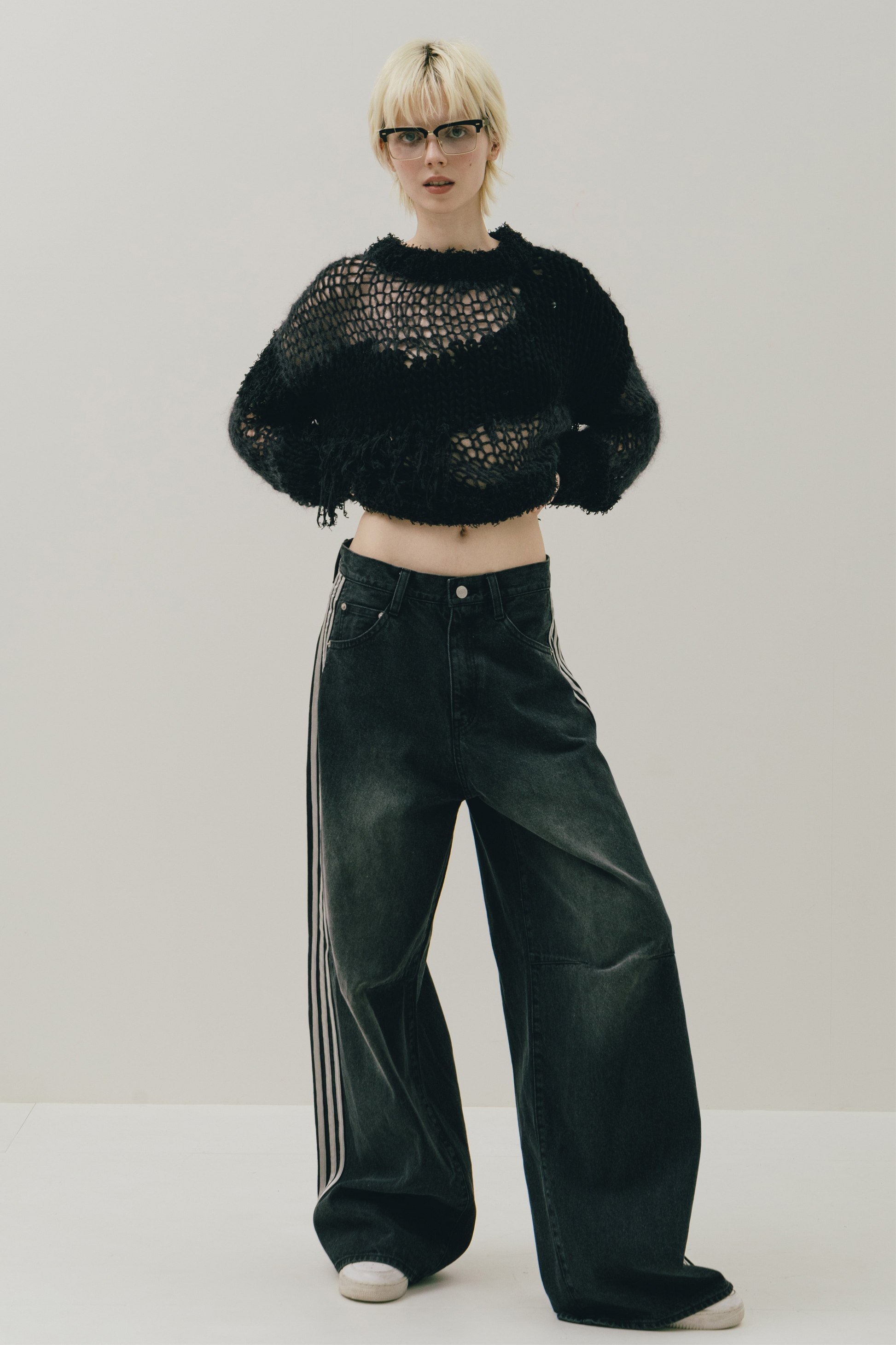 Emirates Track Denim Pants – THE TOÉ Emirates Track Denim Pants – THE TOÉ