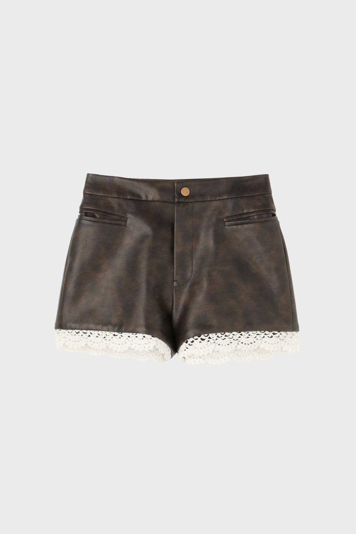 Uurainen Leather Short Pants
