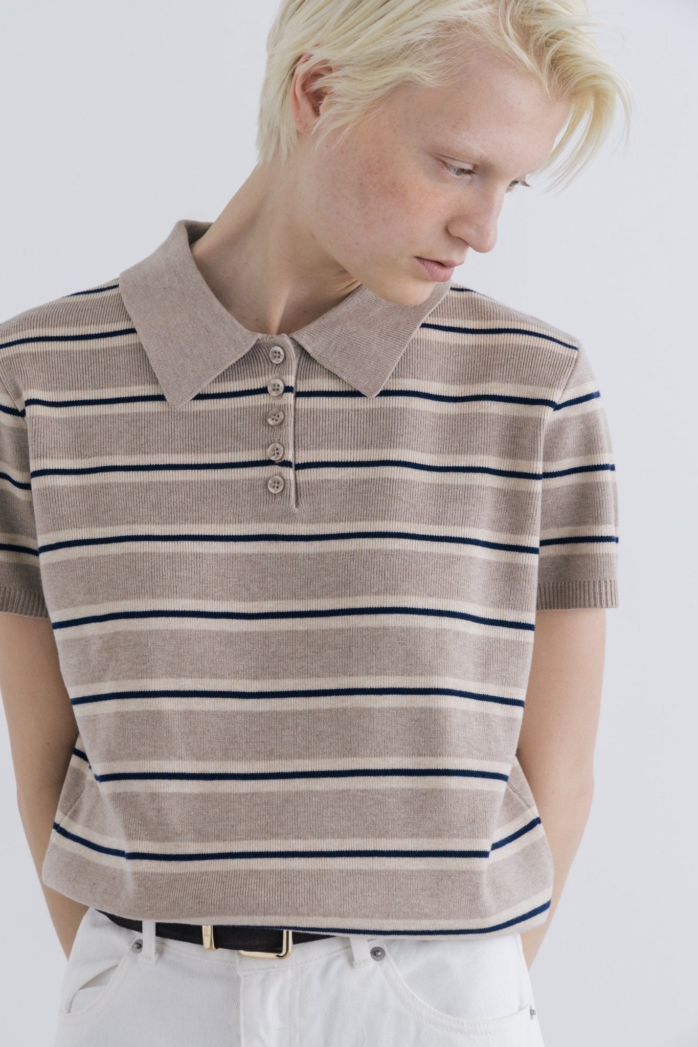 Goethe Stripe Half Knit