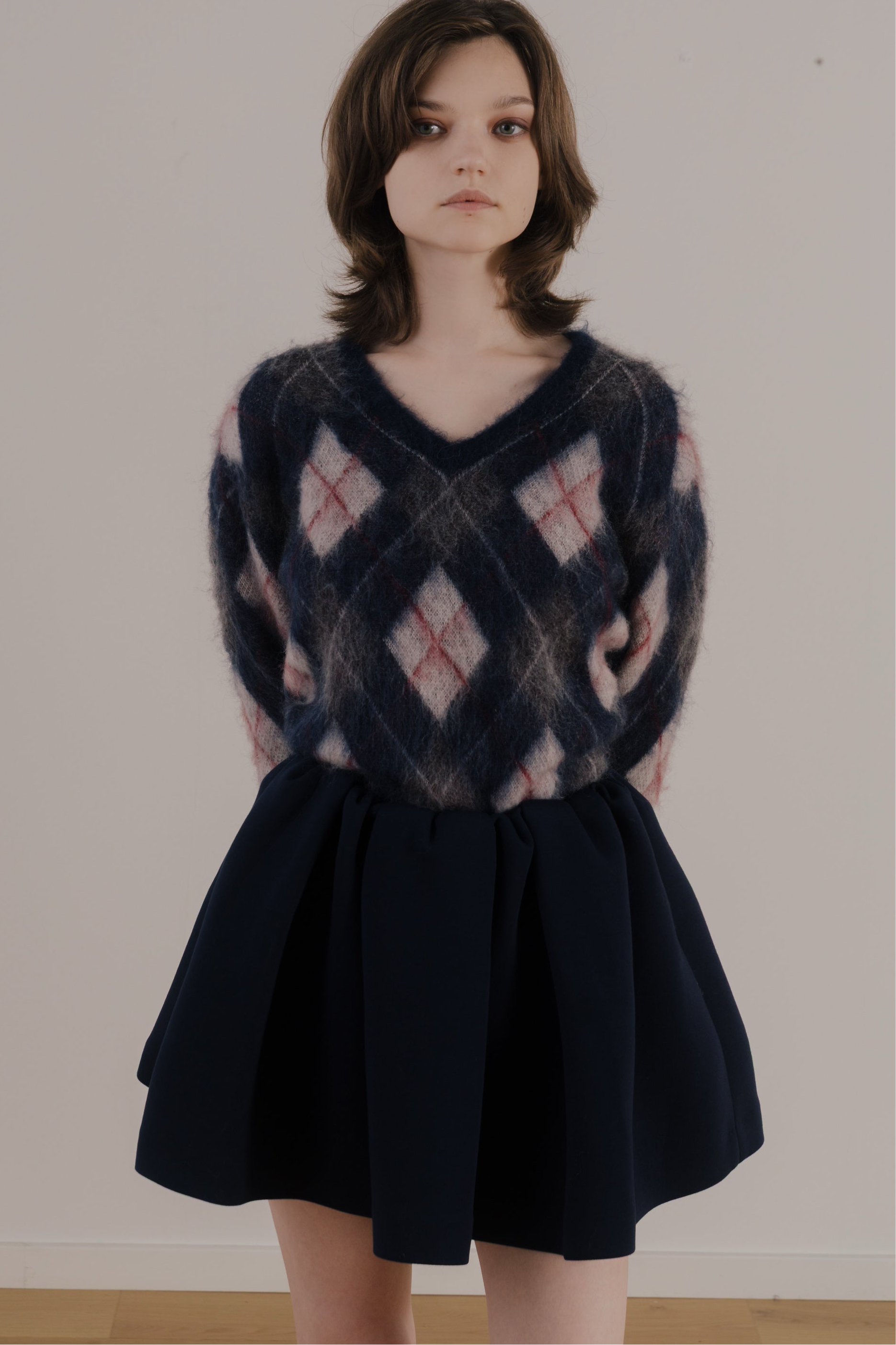 Sendlinger Argyle Knit