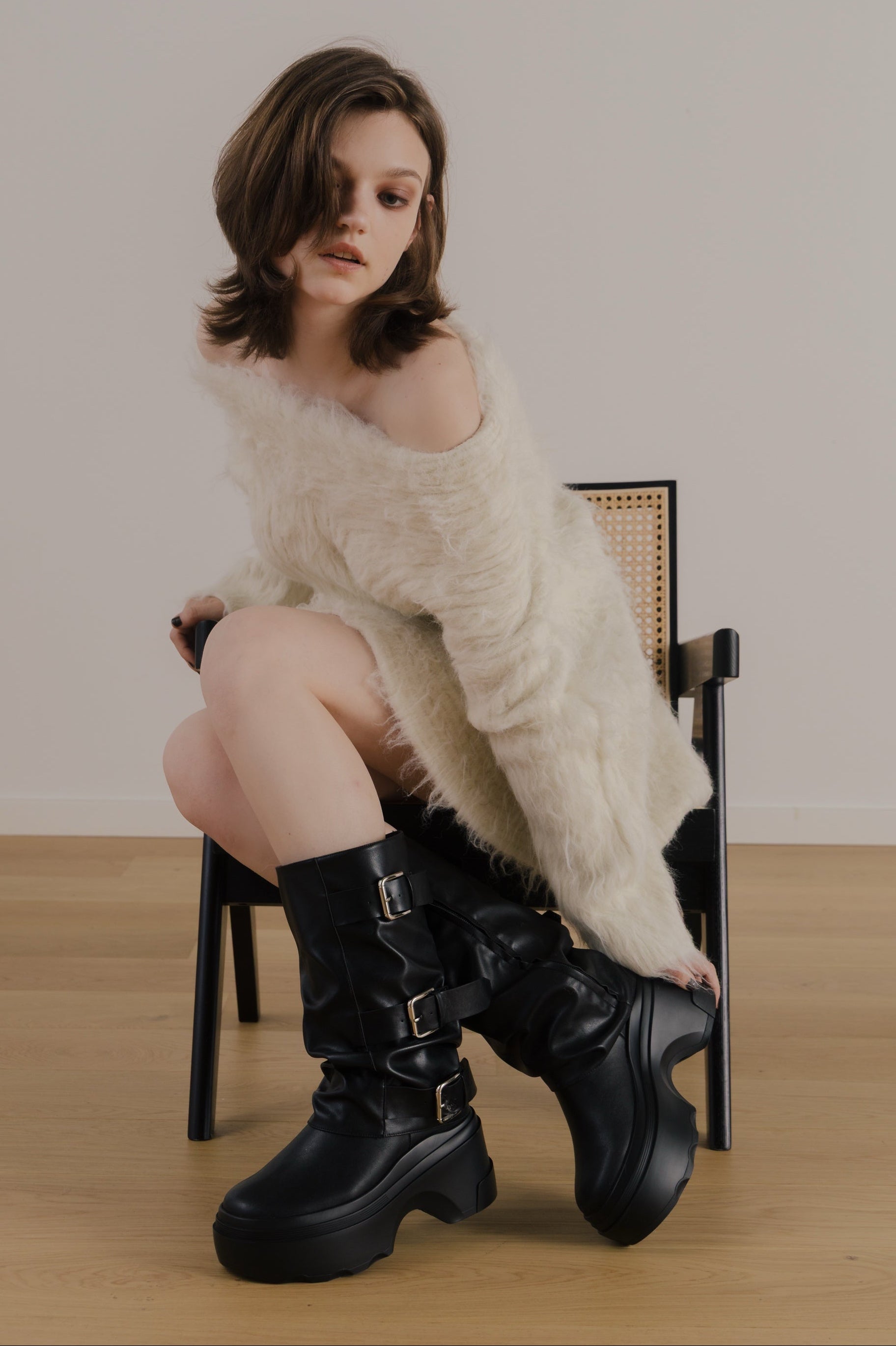 Friedrich Off-shoulder Sweater