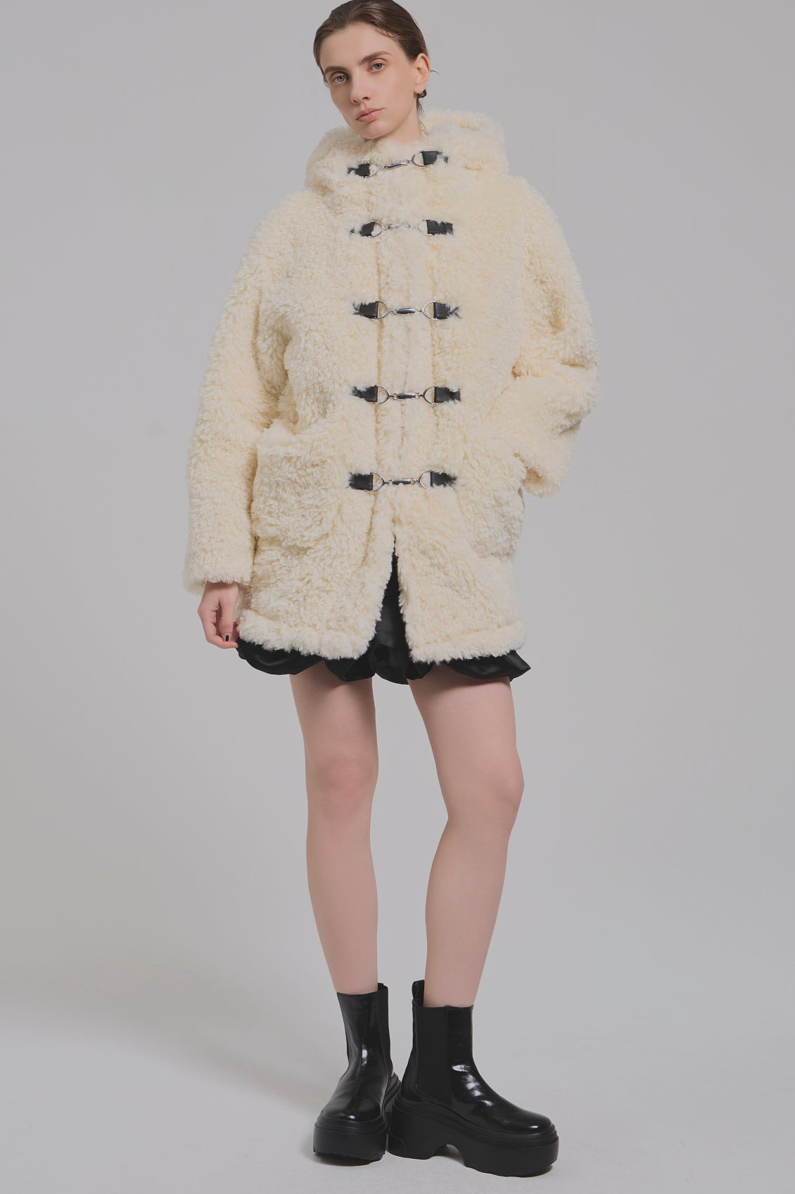 Trafalgar Boa Coat
